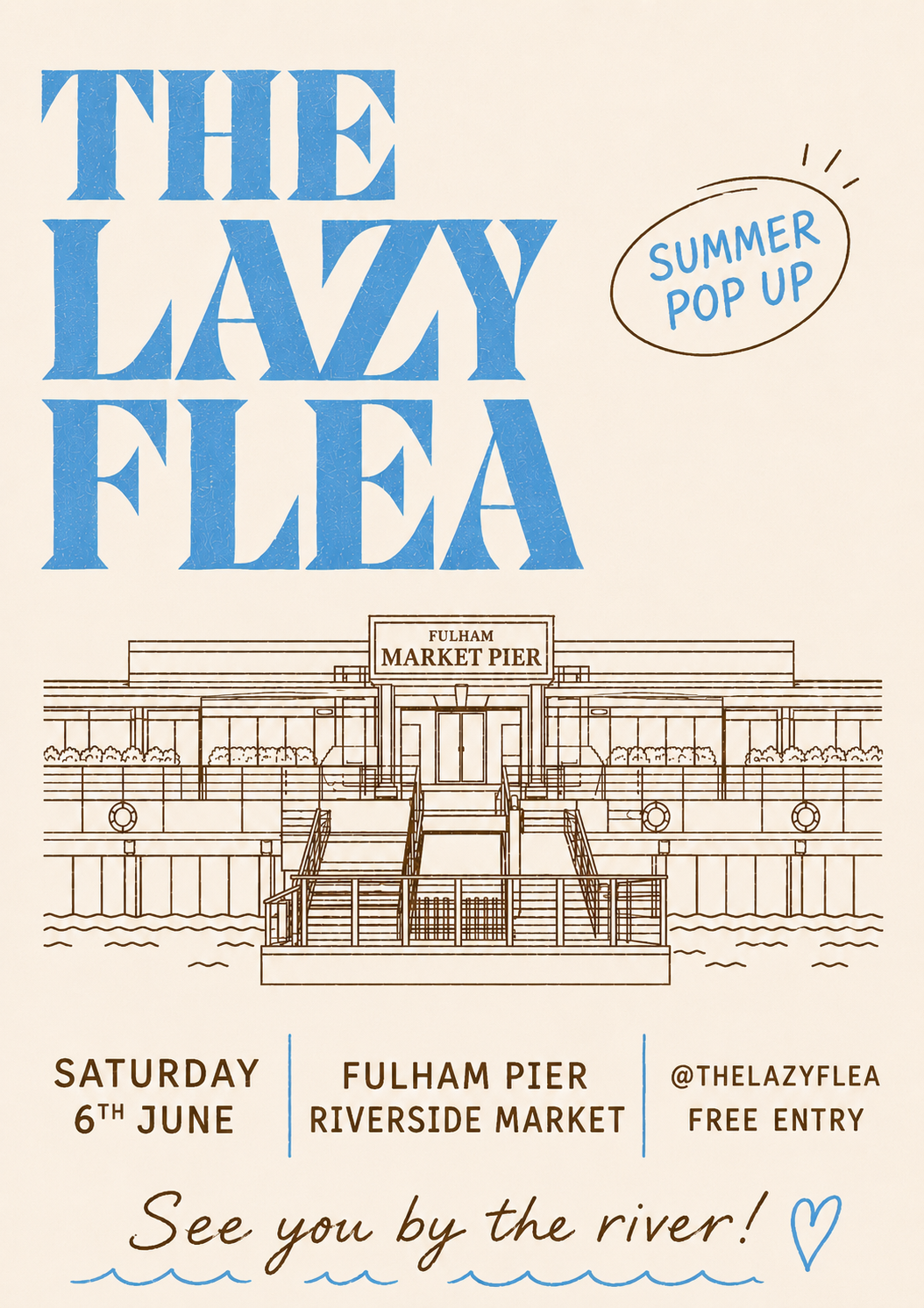 Lazy Flea - Fulham Pier - June 2026