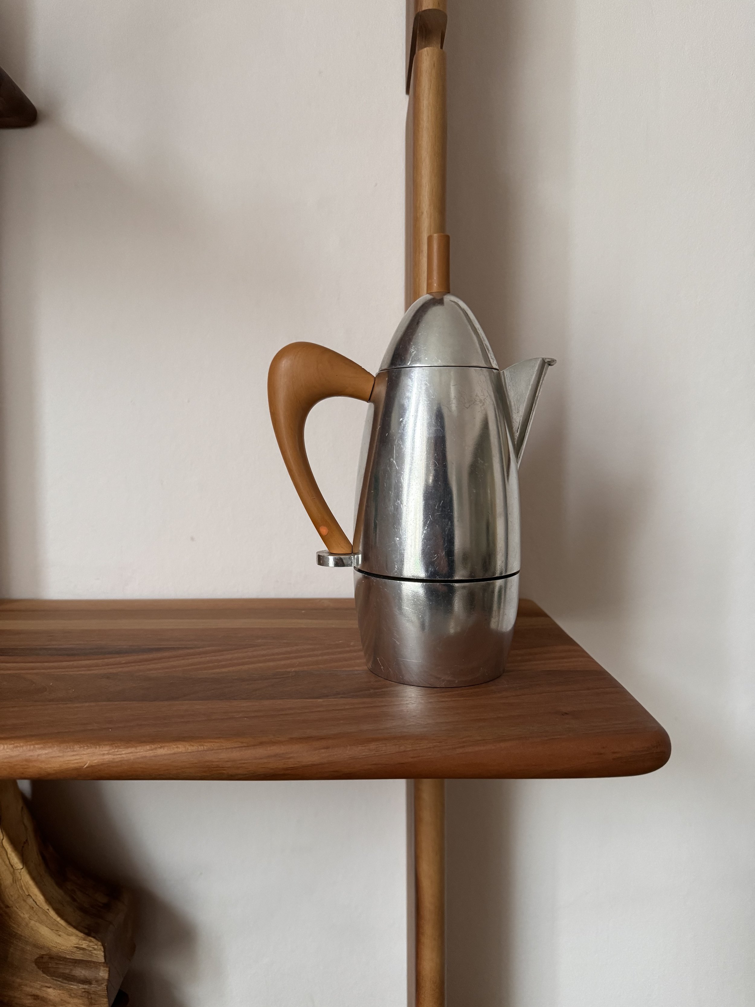 Carlo Giannini Vintage Italian La Chicca Moka Espresso Pot