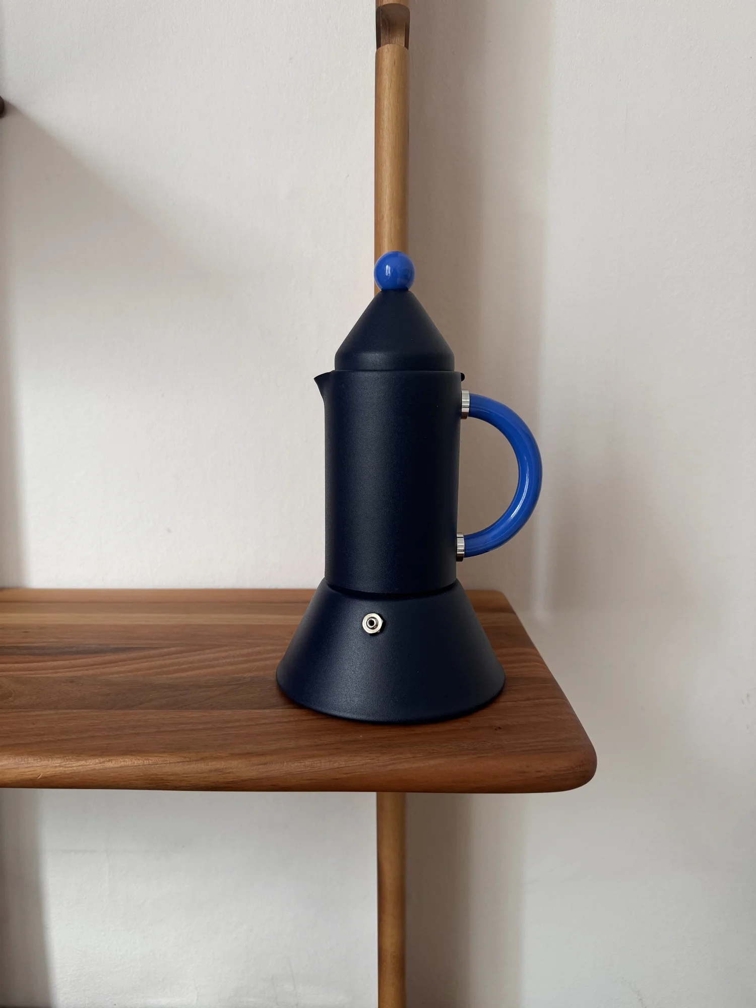 Rare Inoxpran 'Atlanta' Moka Pot Set in Dark Blue — my moka home