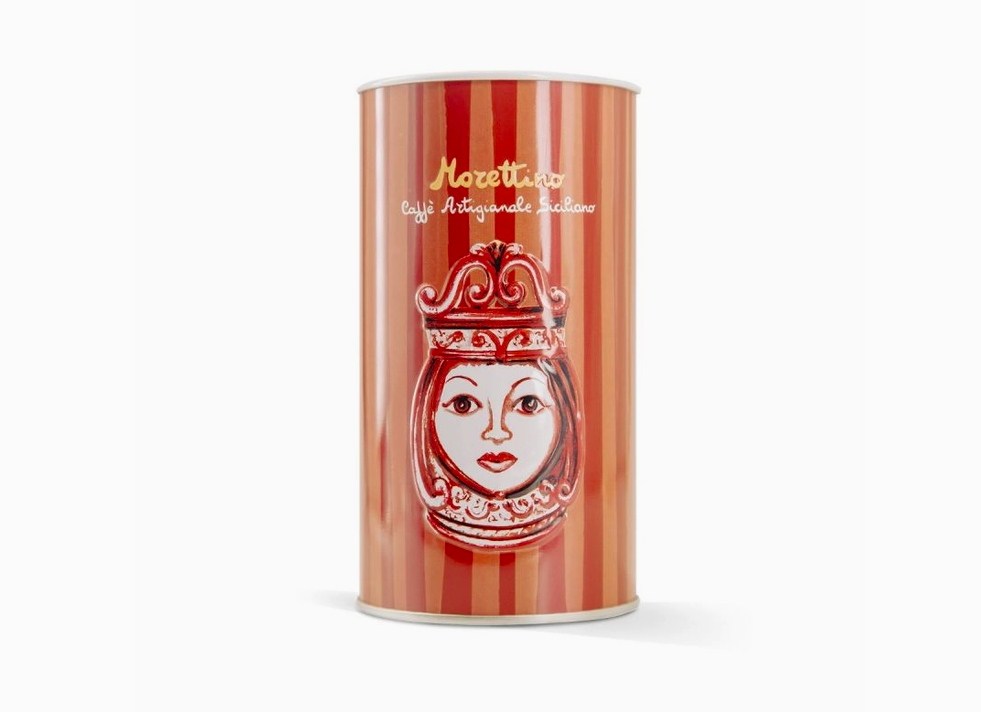Morettino Italian Espresso Coffee Tin - Limited Edition 'I Mori' Collection