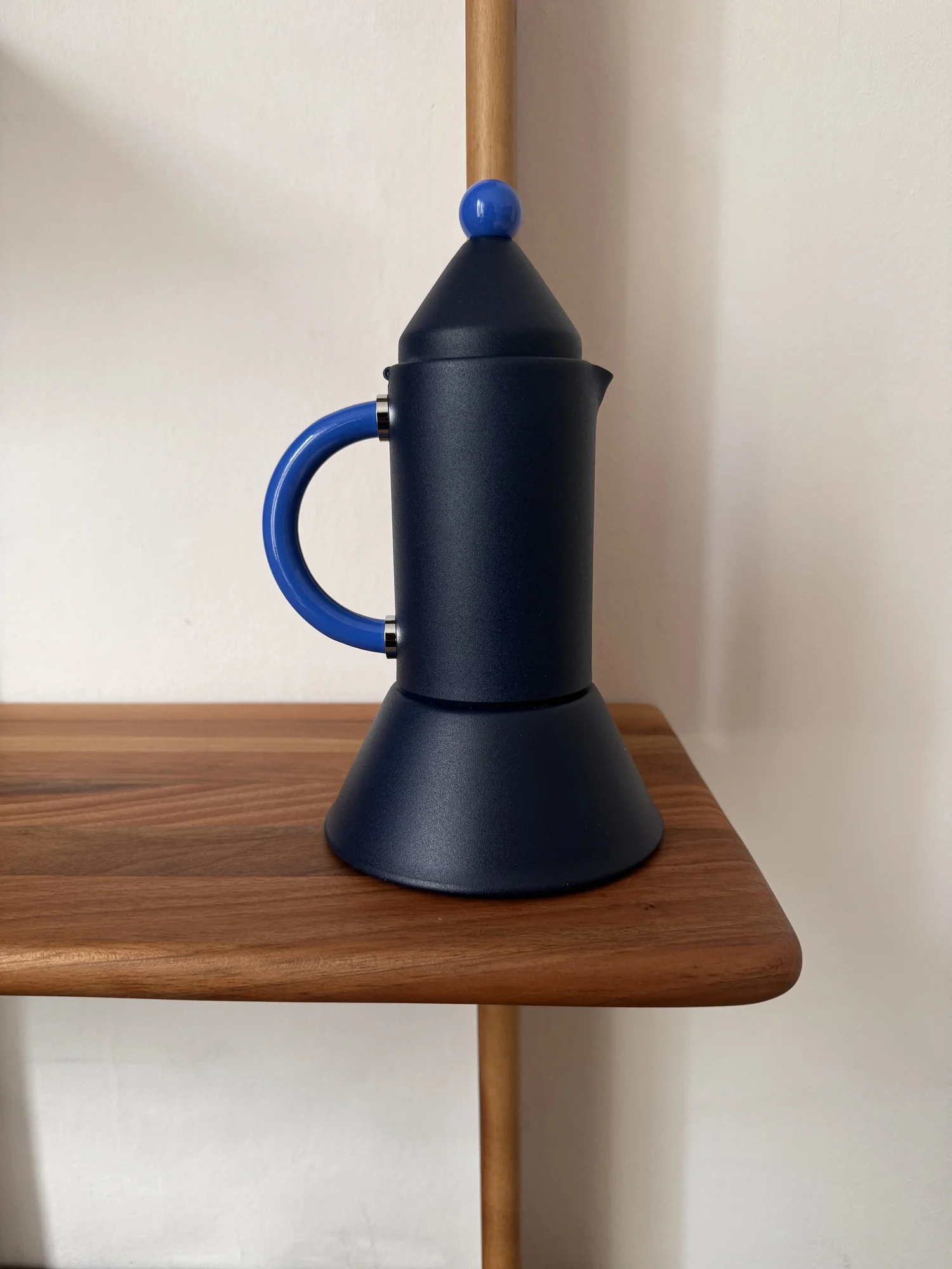 Rare Inoxpran 'Atlanta' Moka Pot Set in Dark Blue — my moka home