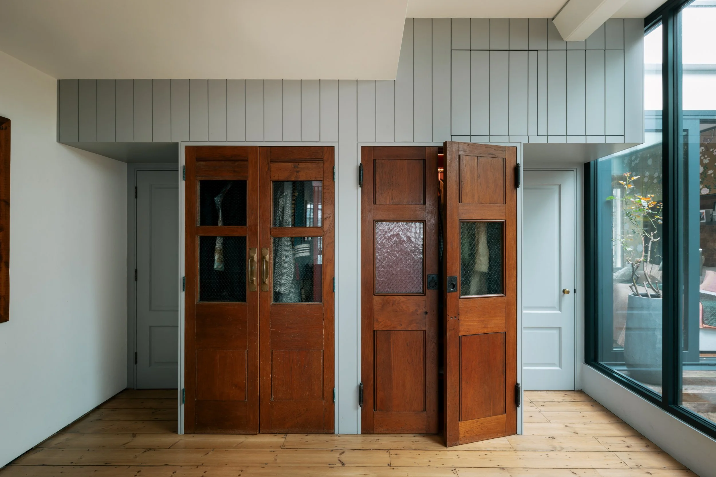 Modern residential home renovation in East London highlighting architectural services and design with spatial clarity