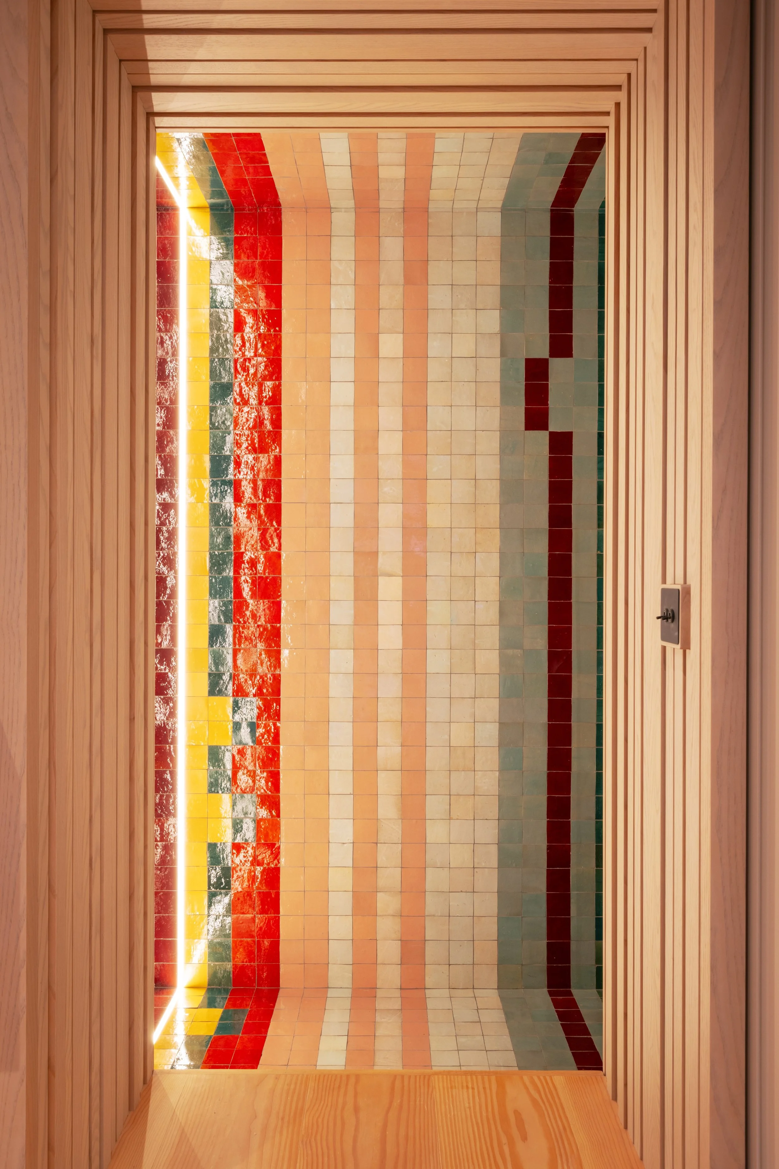 Residential home design in West London, UK by Studio Tashima, featuring bespoke architectural renovation and a mirror hall interior concept