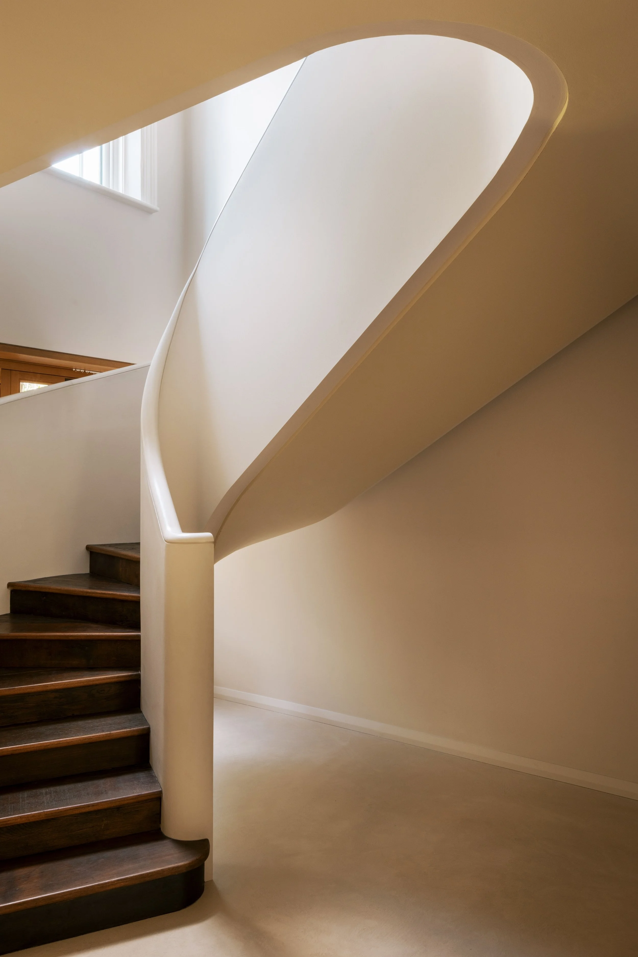 Studio Tashima renovation project including beautiful staircase in Islington