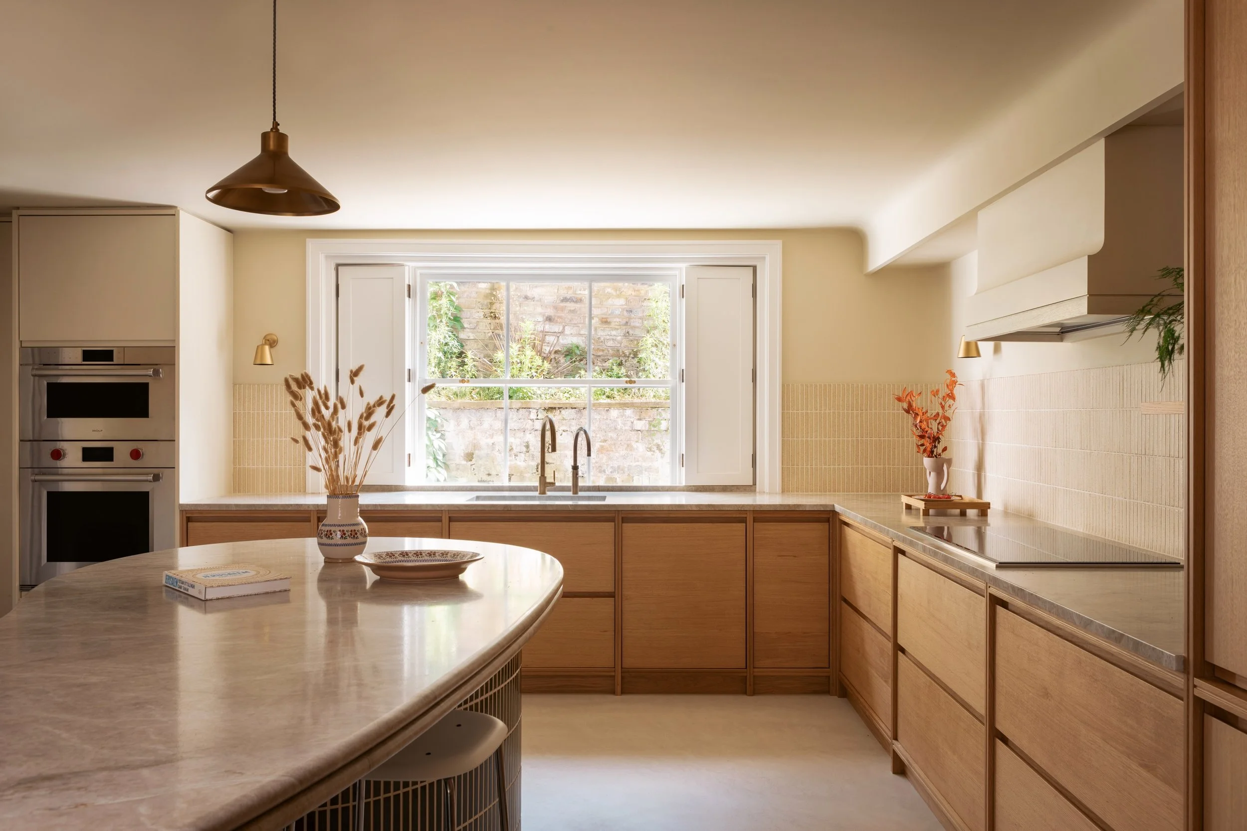 Studio Tashima - islington house renovation project. kitchen detail