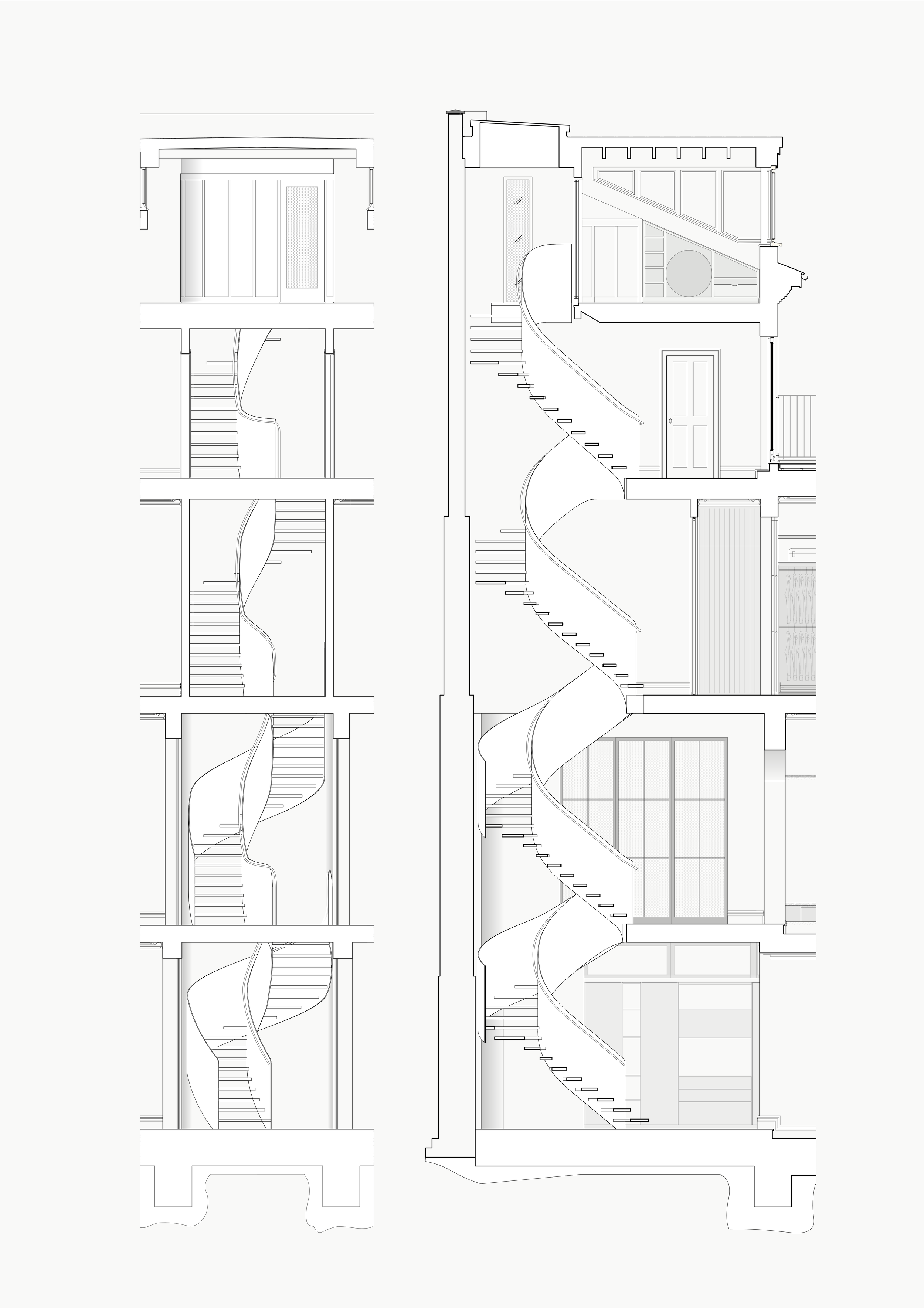 Bespoke staircase renovation and design by Studio Tashima