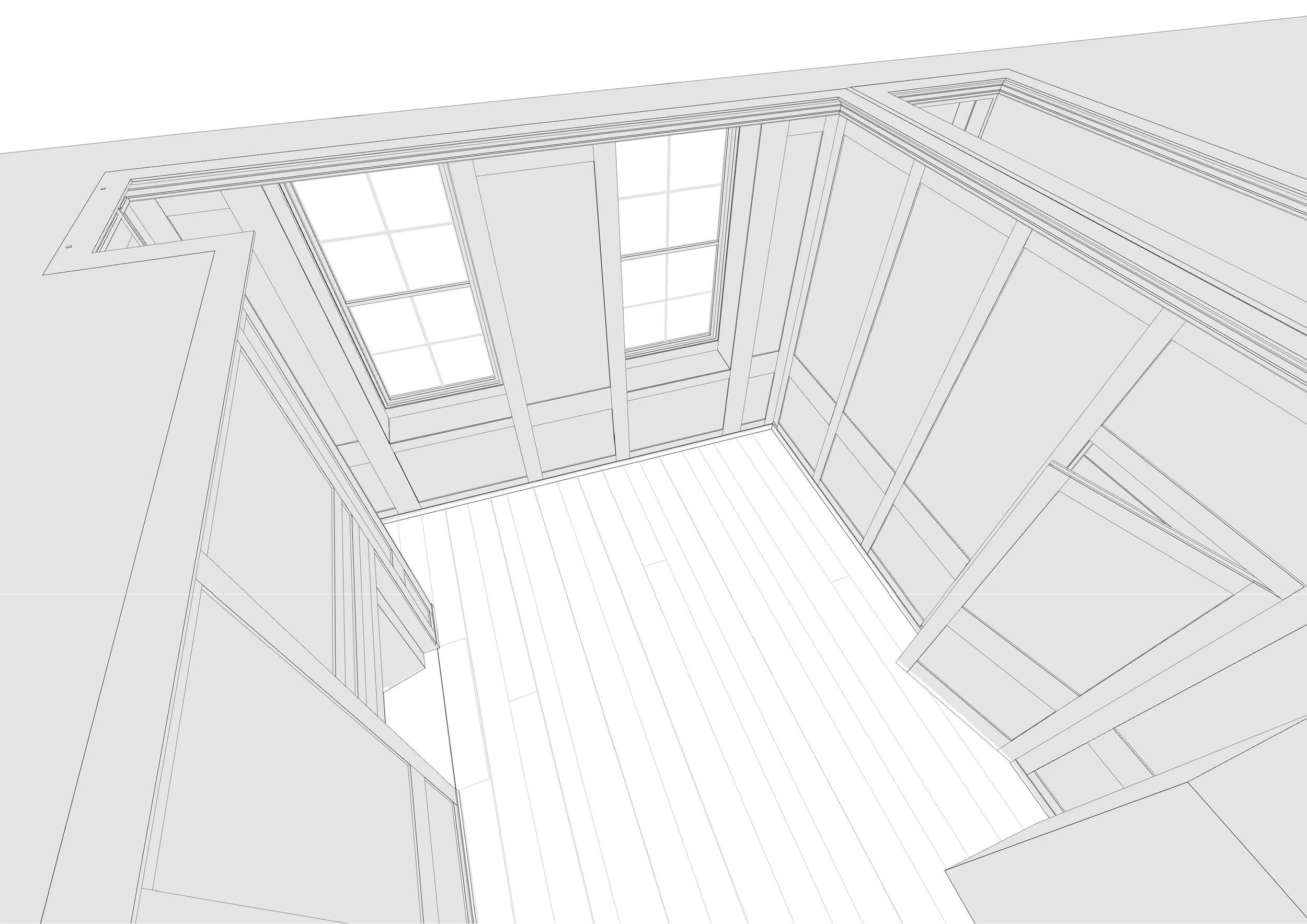 A drawing of home renovation London