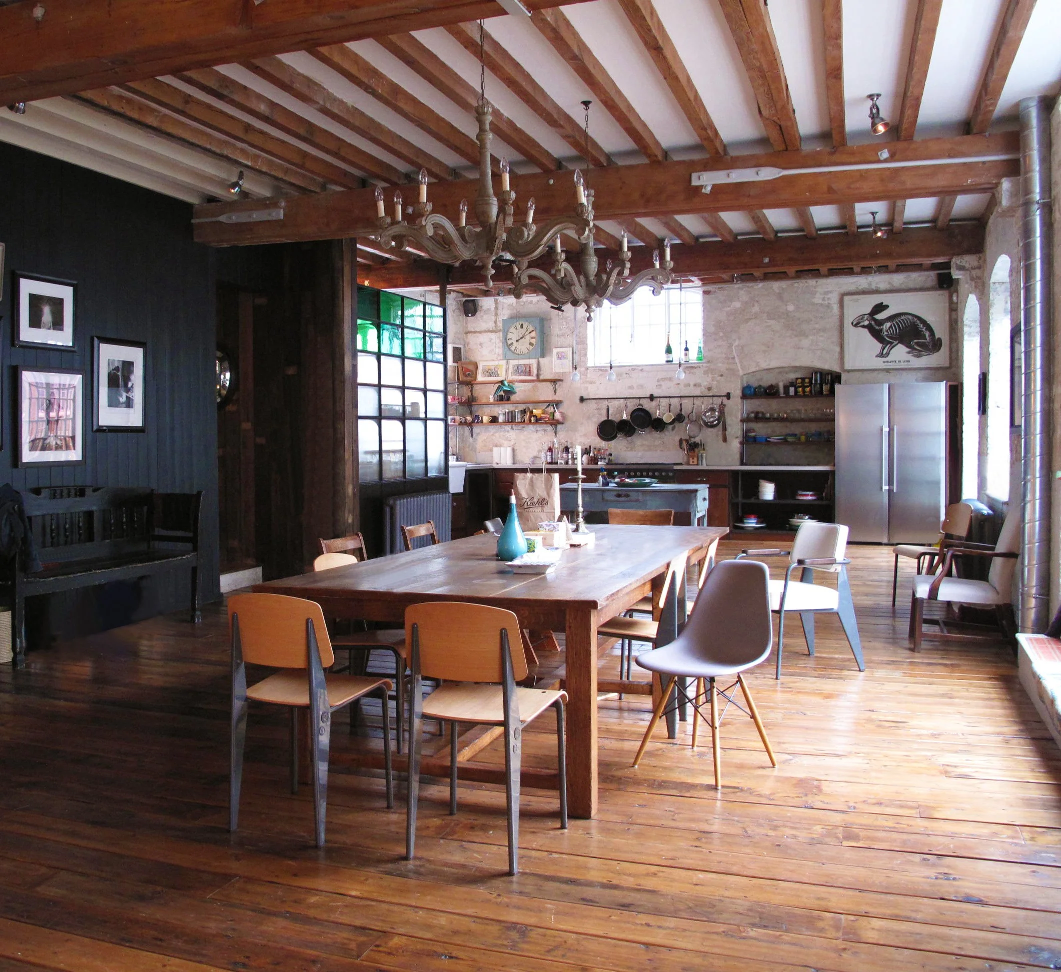 Open space kitchen design by architecture company in London