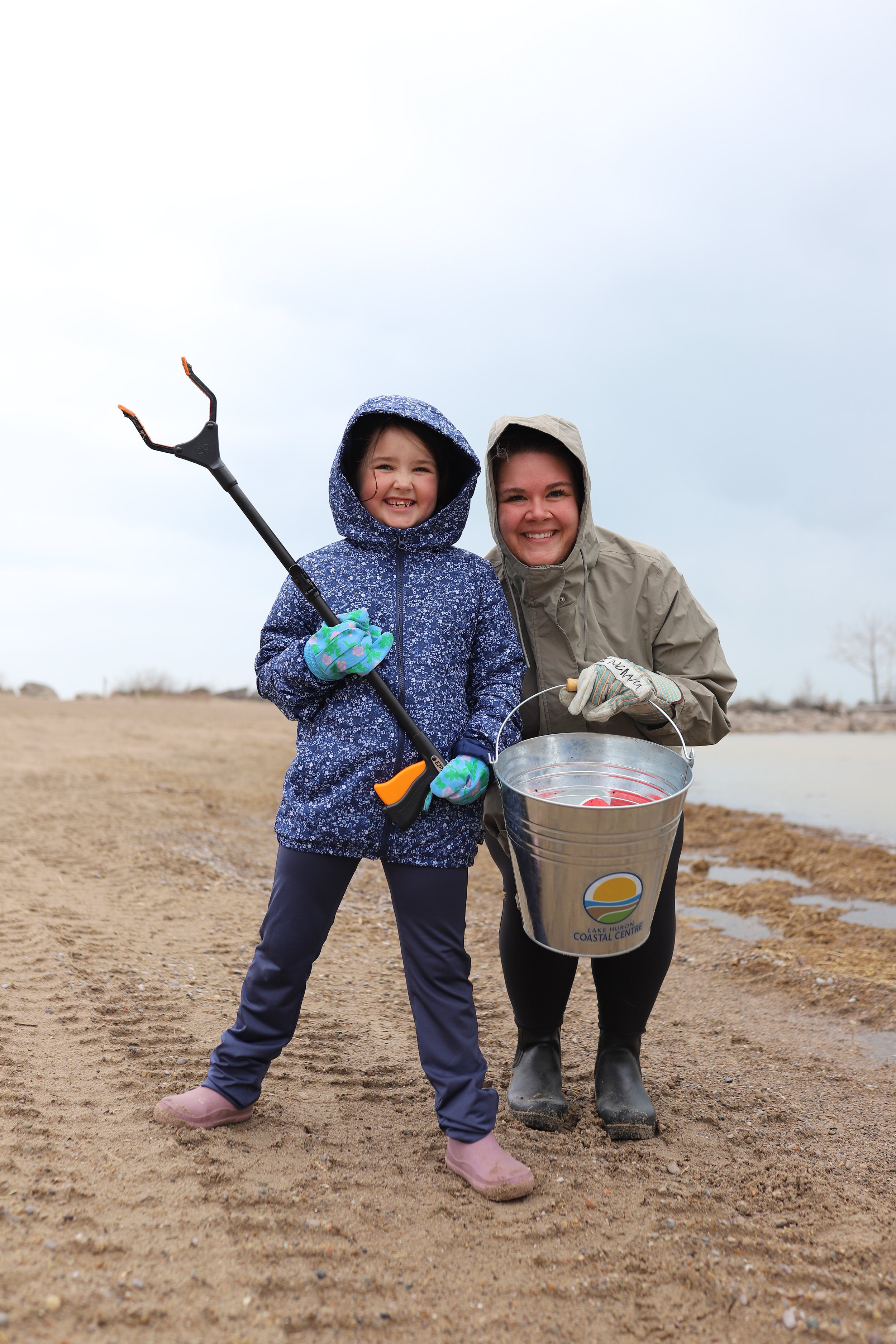 Beach Clean-up in Grand Bend