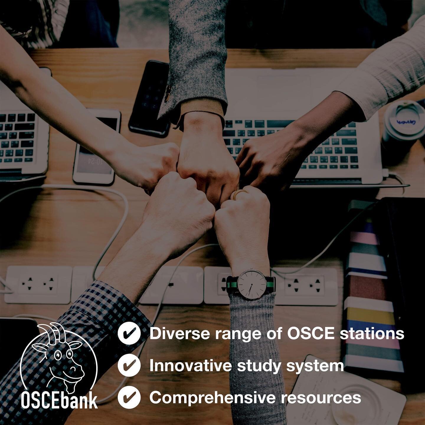 A message from our friends at OSCEbank!
💫  OSCEbank's exclusive 25% discount for University of Wollongong Students is back! Start studying today with OSCEbank - OSCE study, transformed! 💫 
➡ Save time! We have prepared everything for you: stems, pa