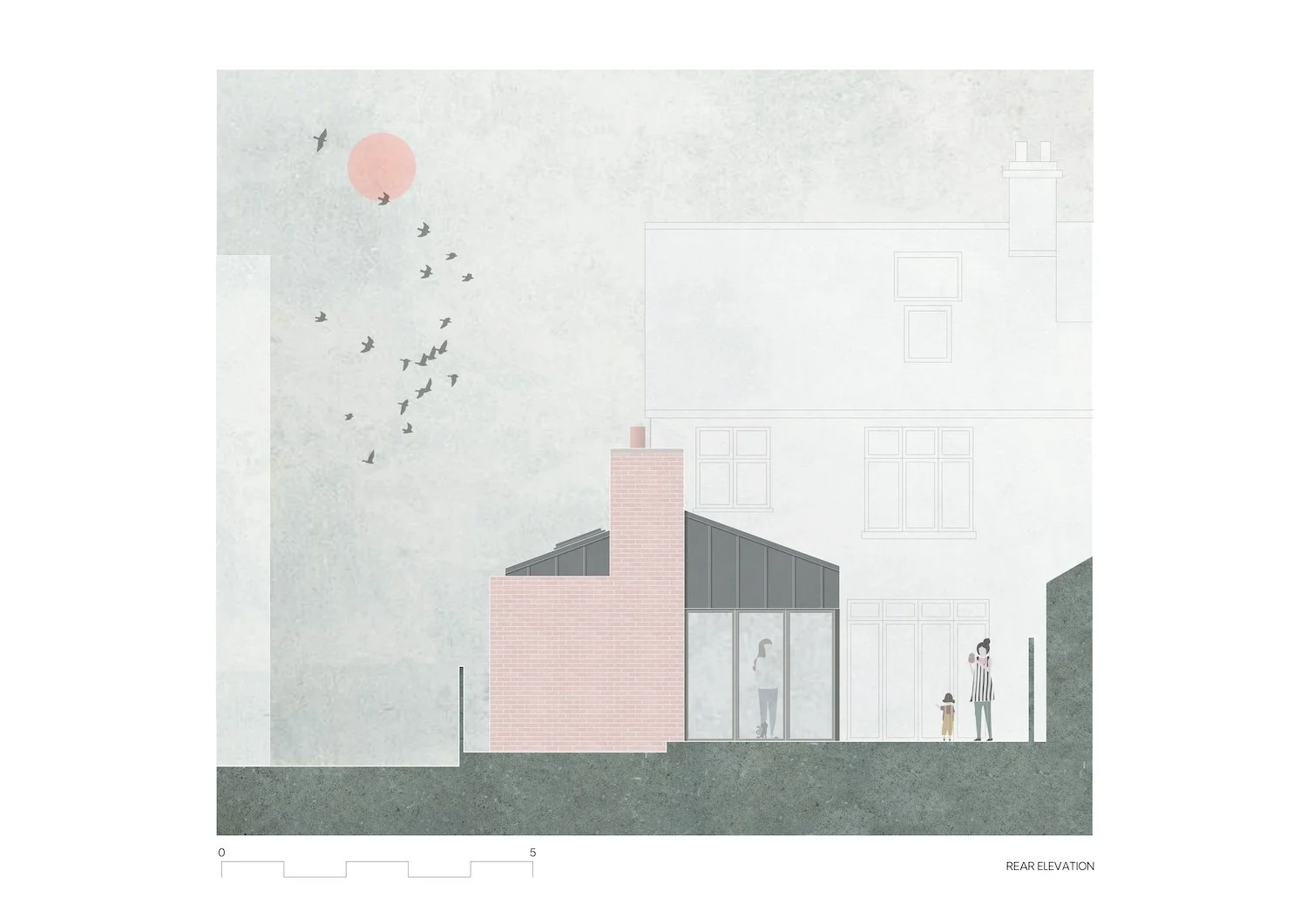 Cwtch House Extension_Cardiff_Elevation drawing_Situated Studio_ALT-Architecture.jpg