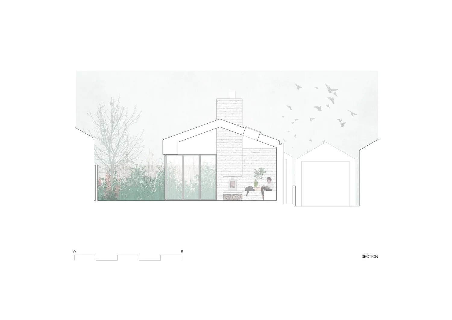Cwtch House Extension_Cardiff_Section drawing_Situated Studio_ALT-Architecture.jpg