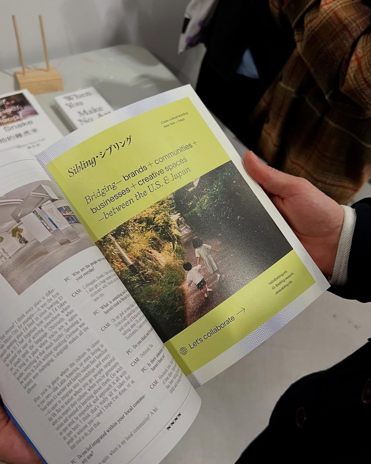 We deeply admire the work of our friends at @4nmag, who support and bring light to international creative talent and cross-cultural spaces in the U.S. Check them out, and look for our first print ad in Issue #4!