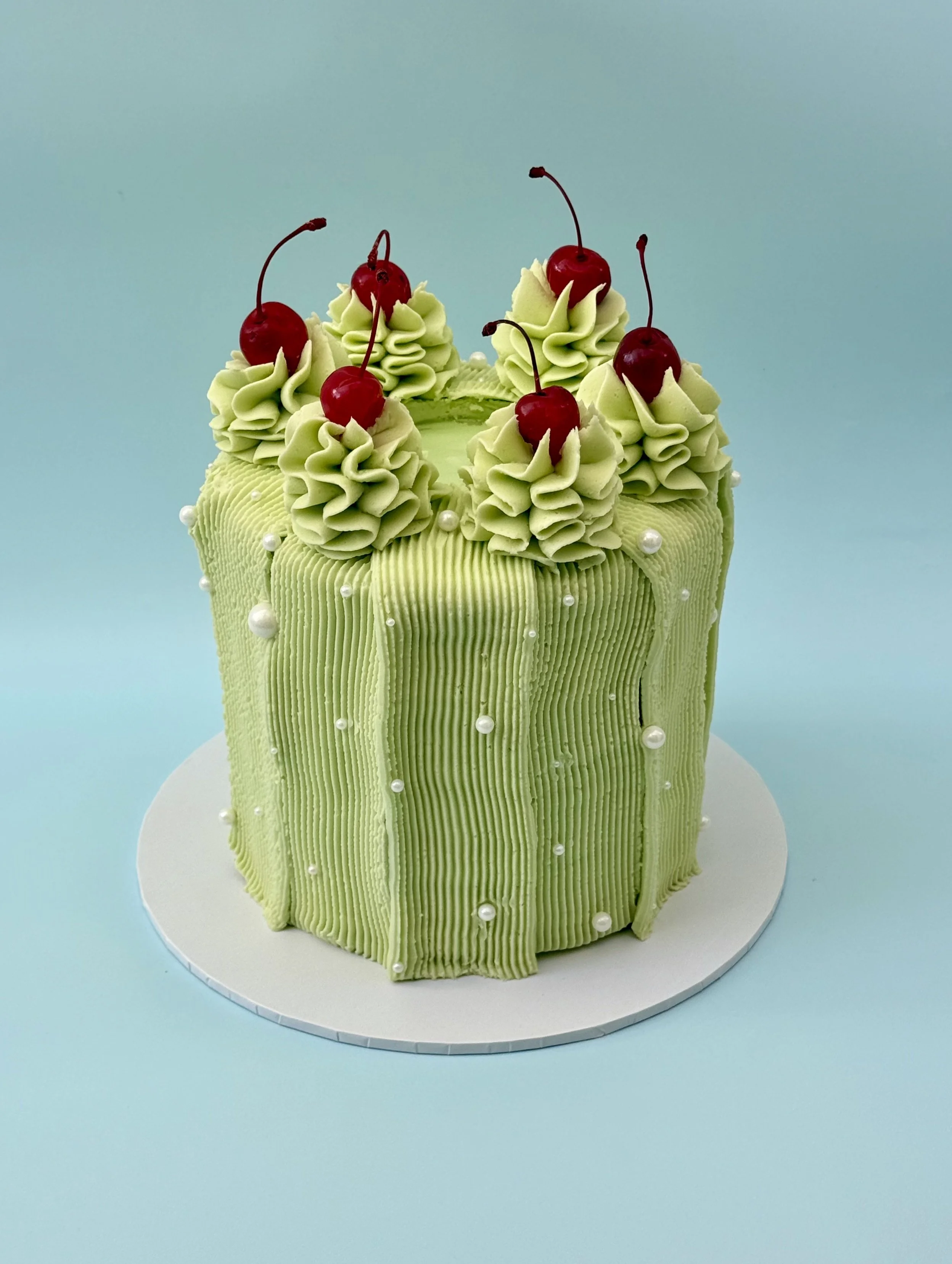 Modern vintage green cake.jpeg