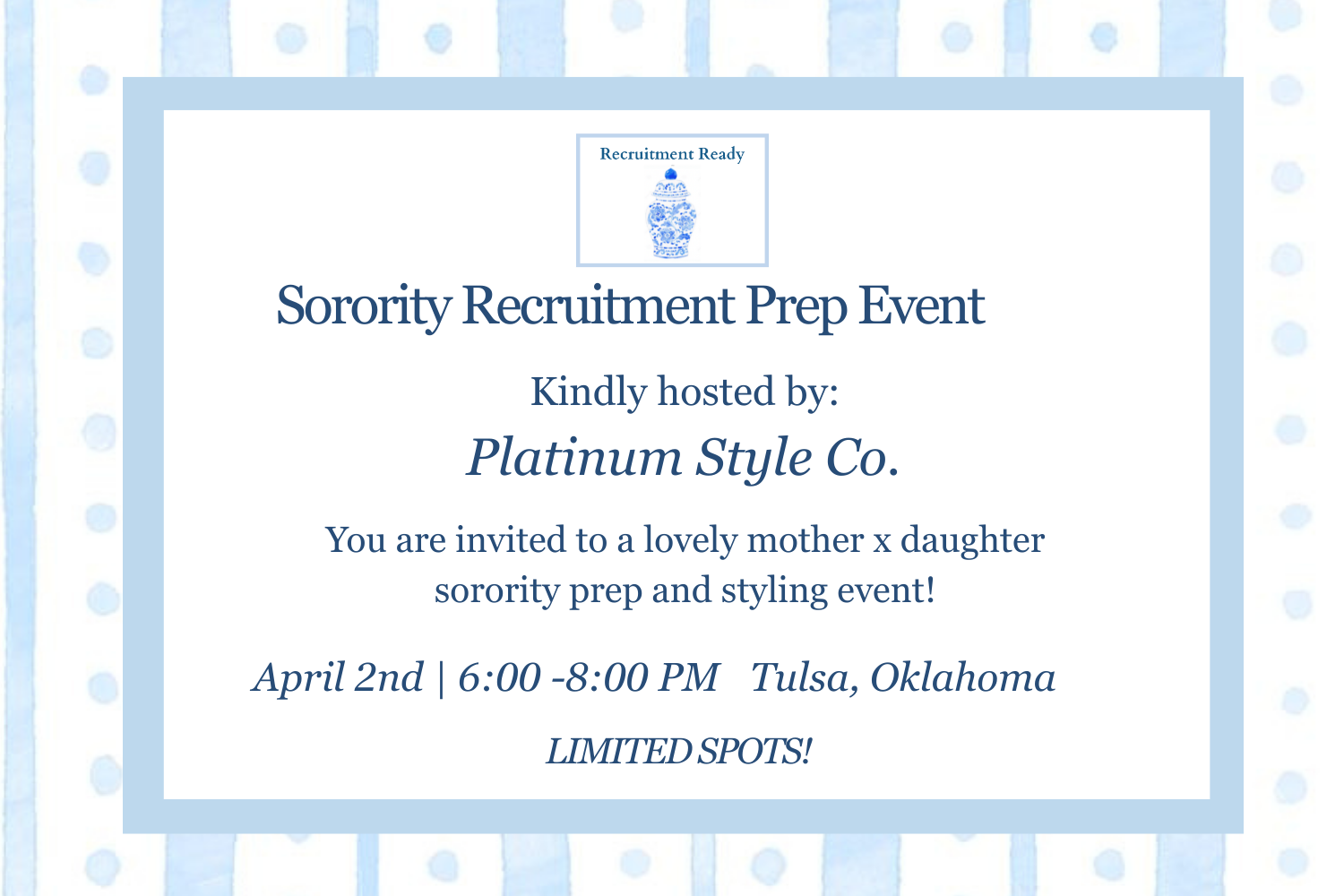 RR in Tulsa, Oklahoma