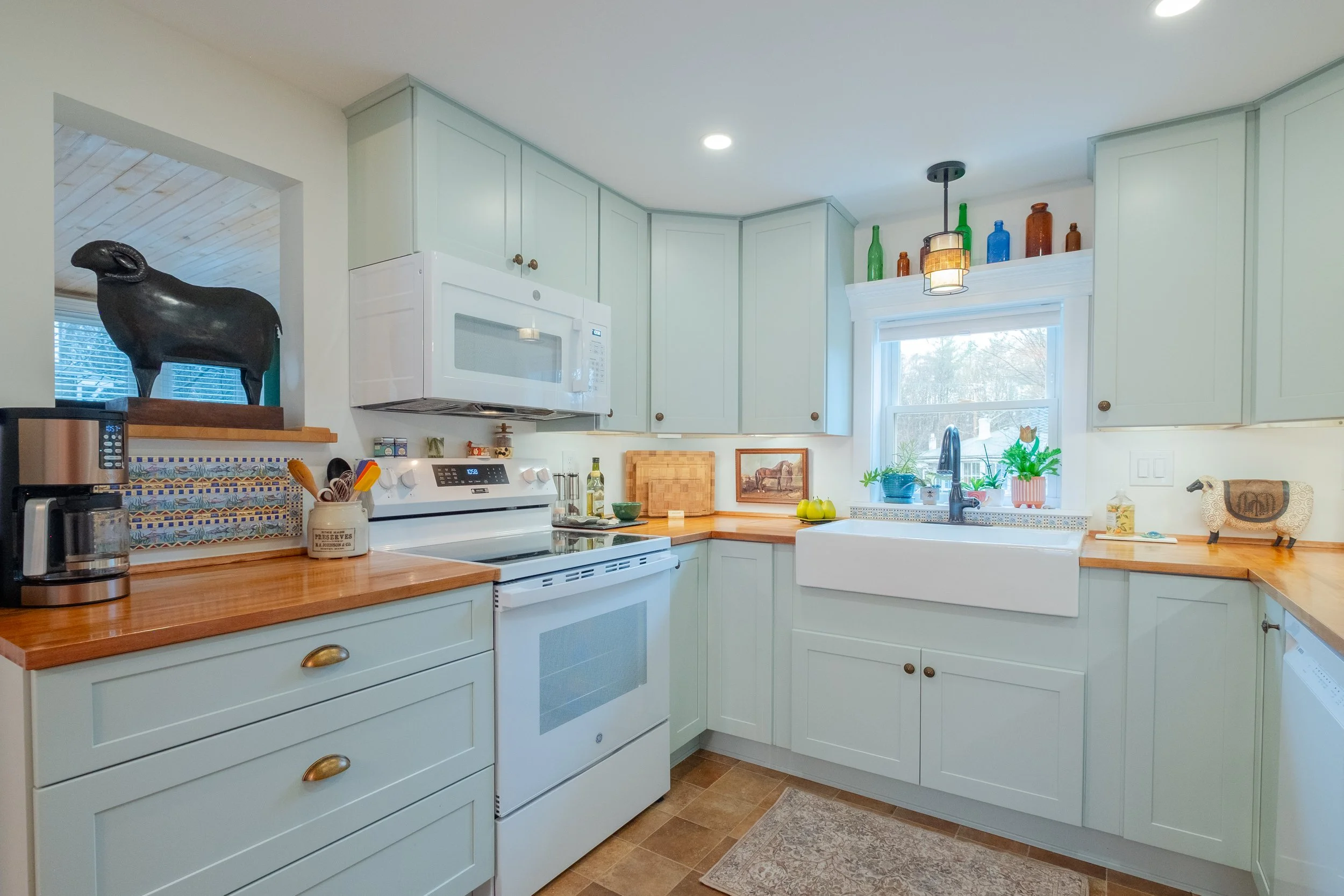 Country Green Kitchen