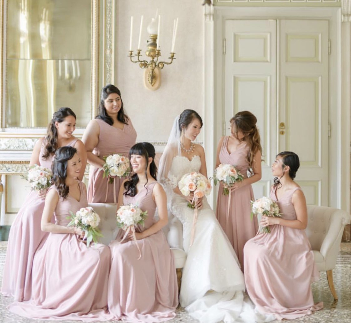 Wedding hair and makeup lake como