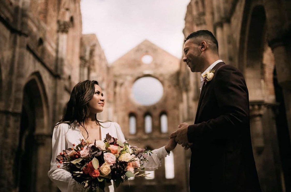 Wedding hair and makeup Tuscany