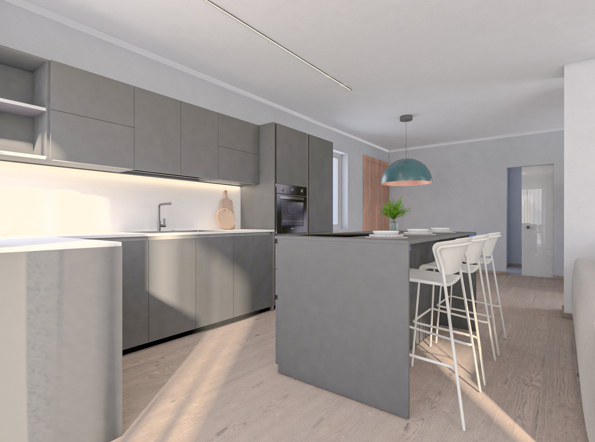 cucina - render