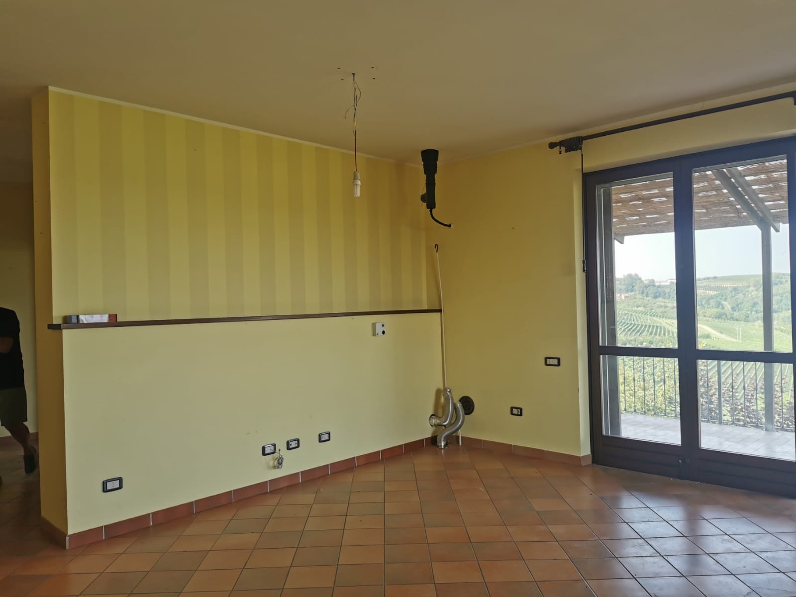 prima dell'allestimento di home staging