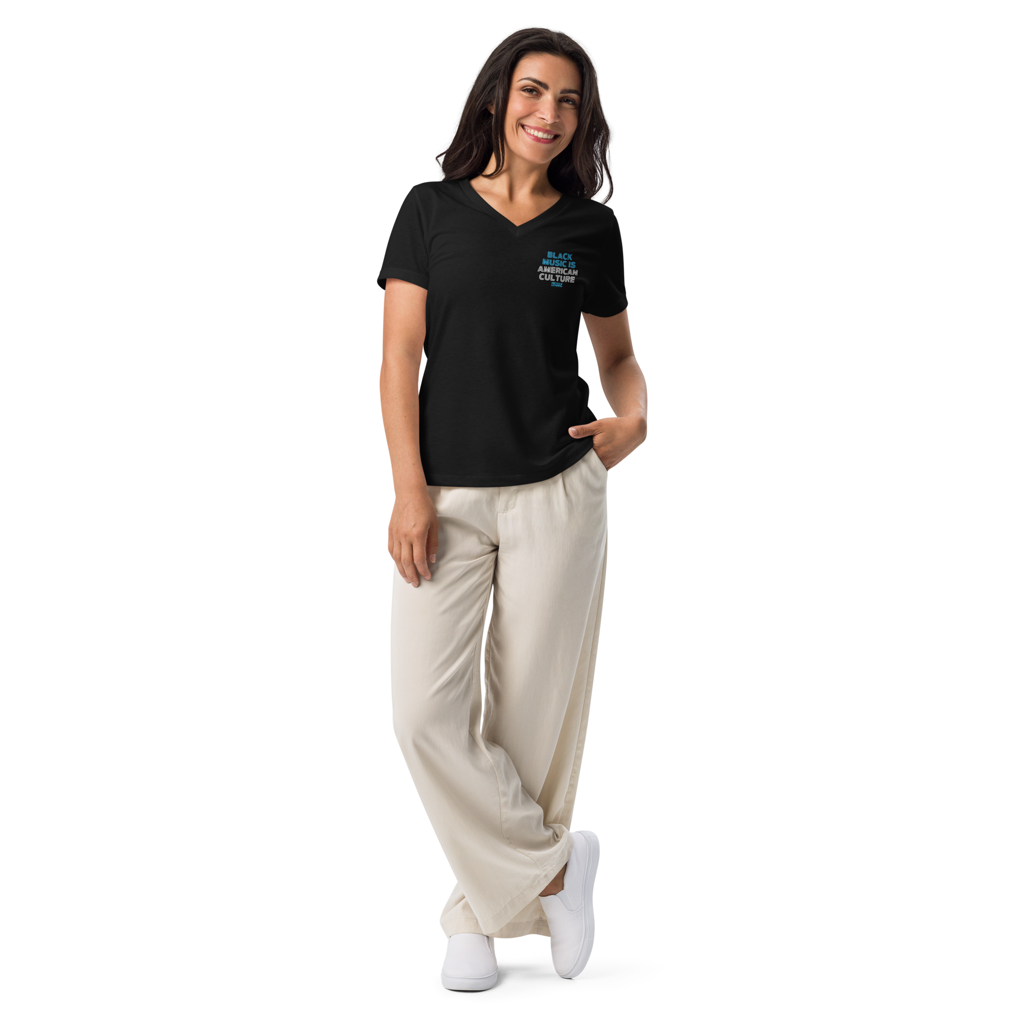womens-relaxed-v-neck-t-shirt-solid-black-blend-front-6a5f701295549.png