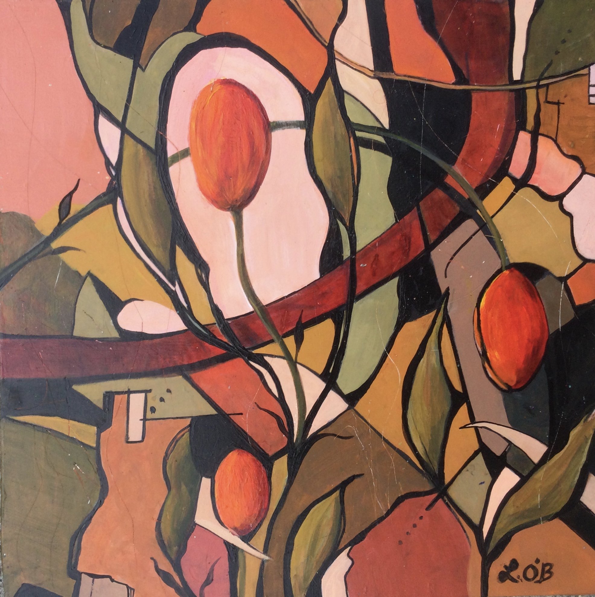 Forest Walk 12" x 12"
Acrylic on wooden cradleboard
C$250