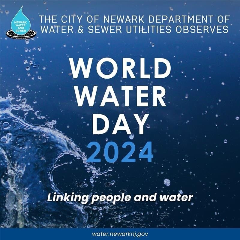 Happy World Water Day💧This year, we are celebrating 50 years of the Safe Drinking Water Act, which protects and ensures the quality of drinking water in the United States. We also reflect on all the hard work and investments the City of Newark has m