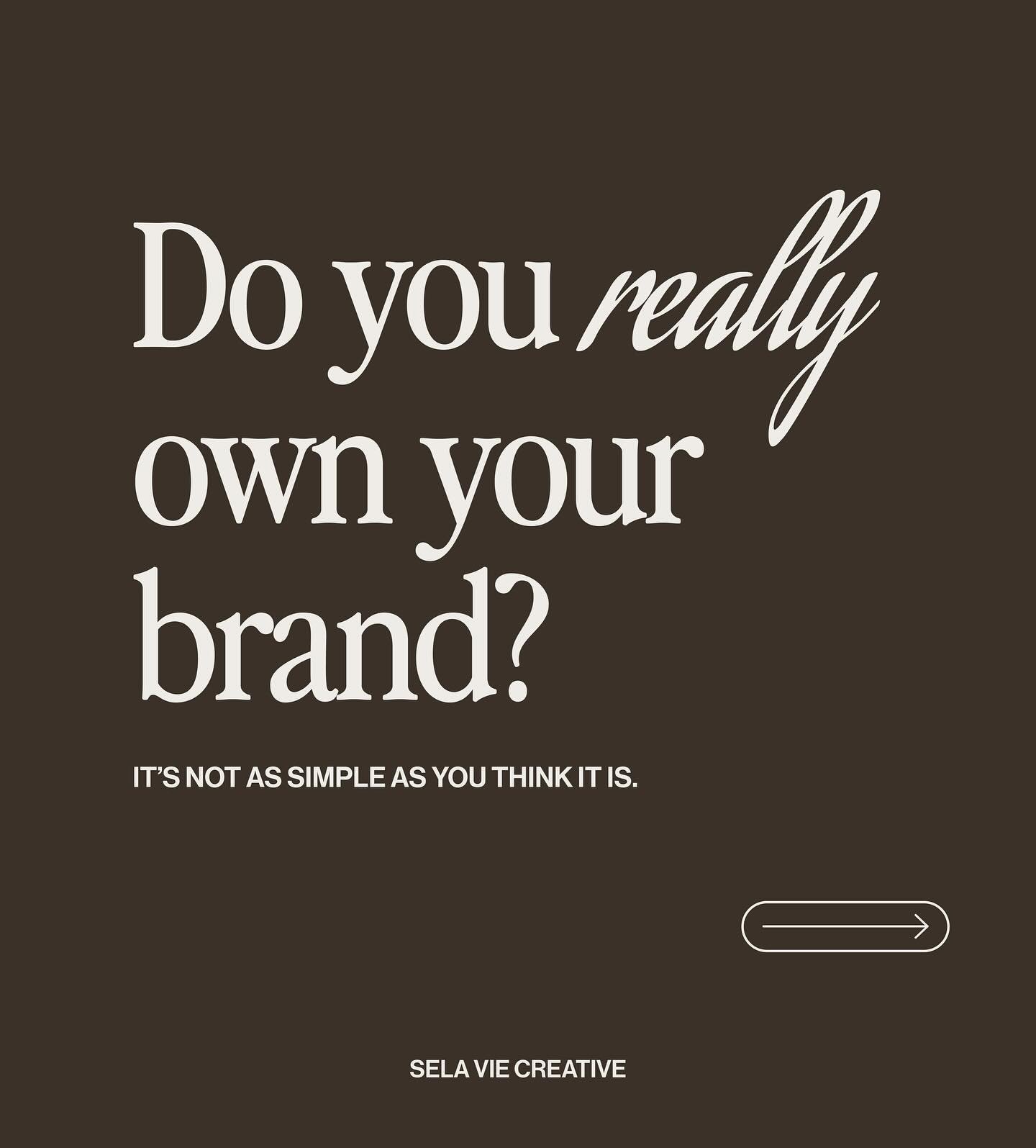 Okay so you started a business, but do you actually OWN your brand? Swipe to learn from our friend @erica.thetrademarklawyer all about trademarks and protecting your brand. This might shock you! 🤯