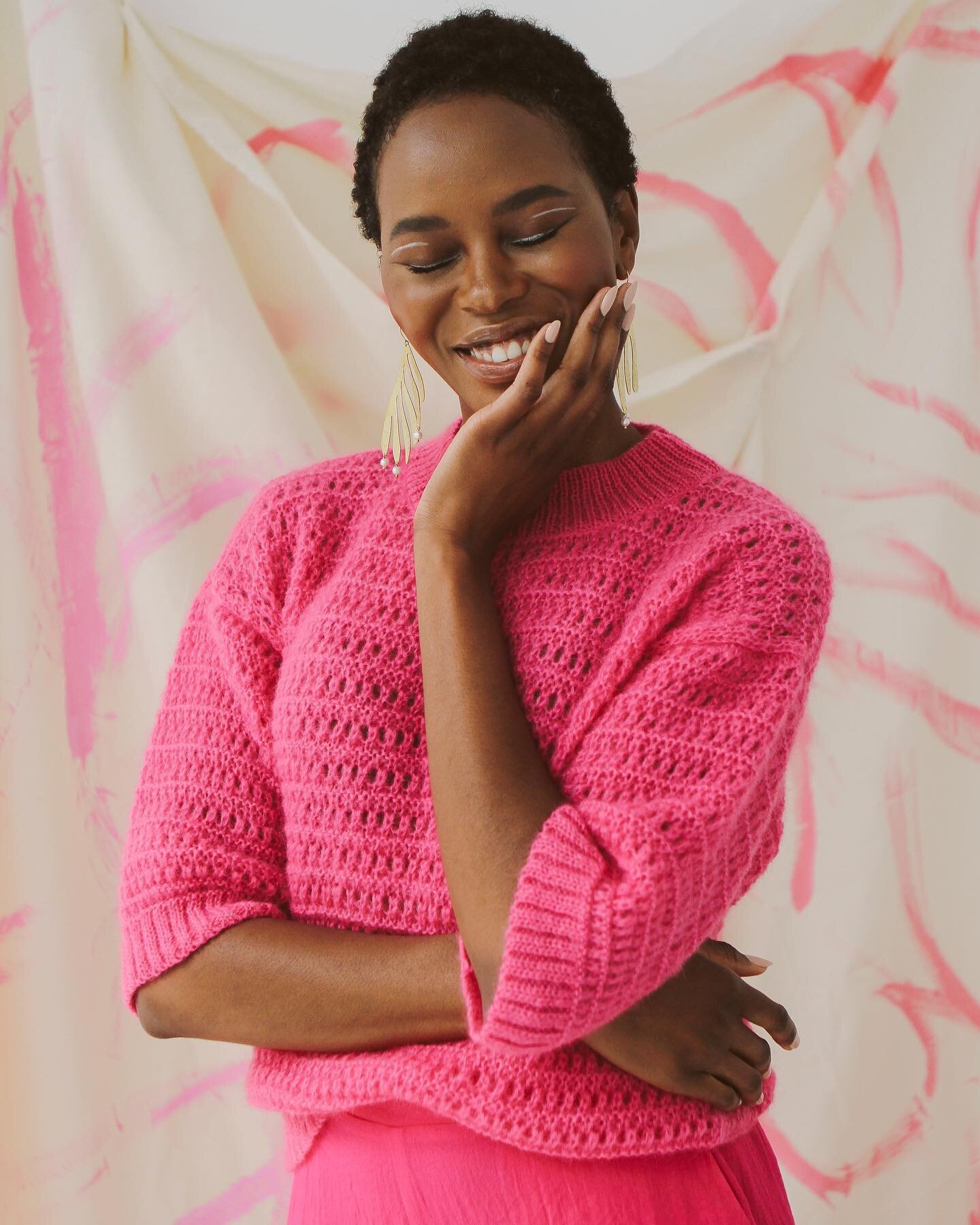 F L O R E S C E N C E .

Inspired by the art of being in bloom. A celebration of growth &amp; the journey of becoming Y O U . Bright, vibrant #southafricanmohair pieces that speak to joyful optimism &amp; seasonless dressing.

The Yarn used, is HOPE 