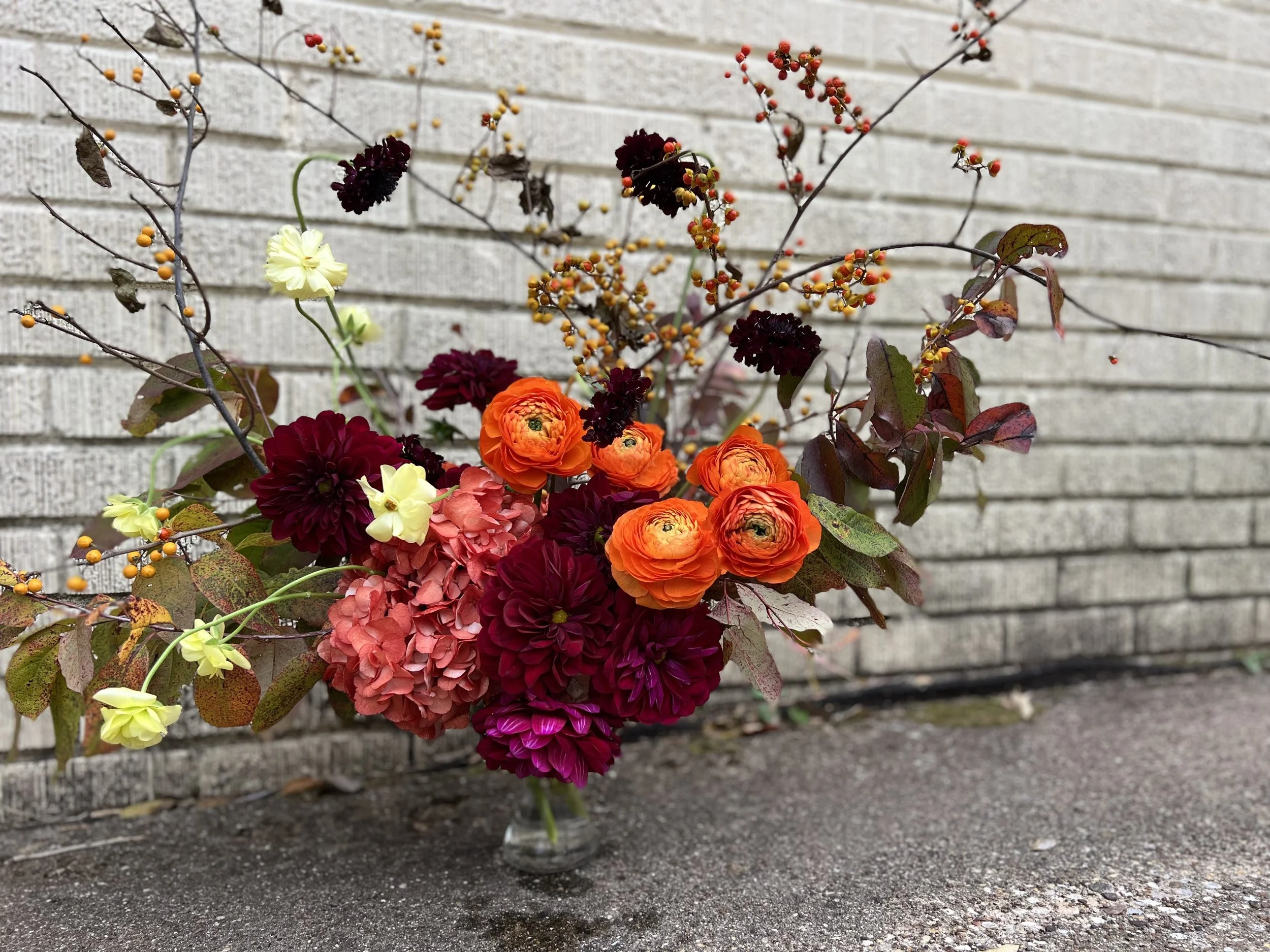 Fall Centerpiece Small — Posh Petal