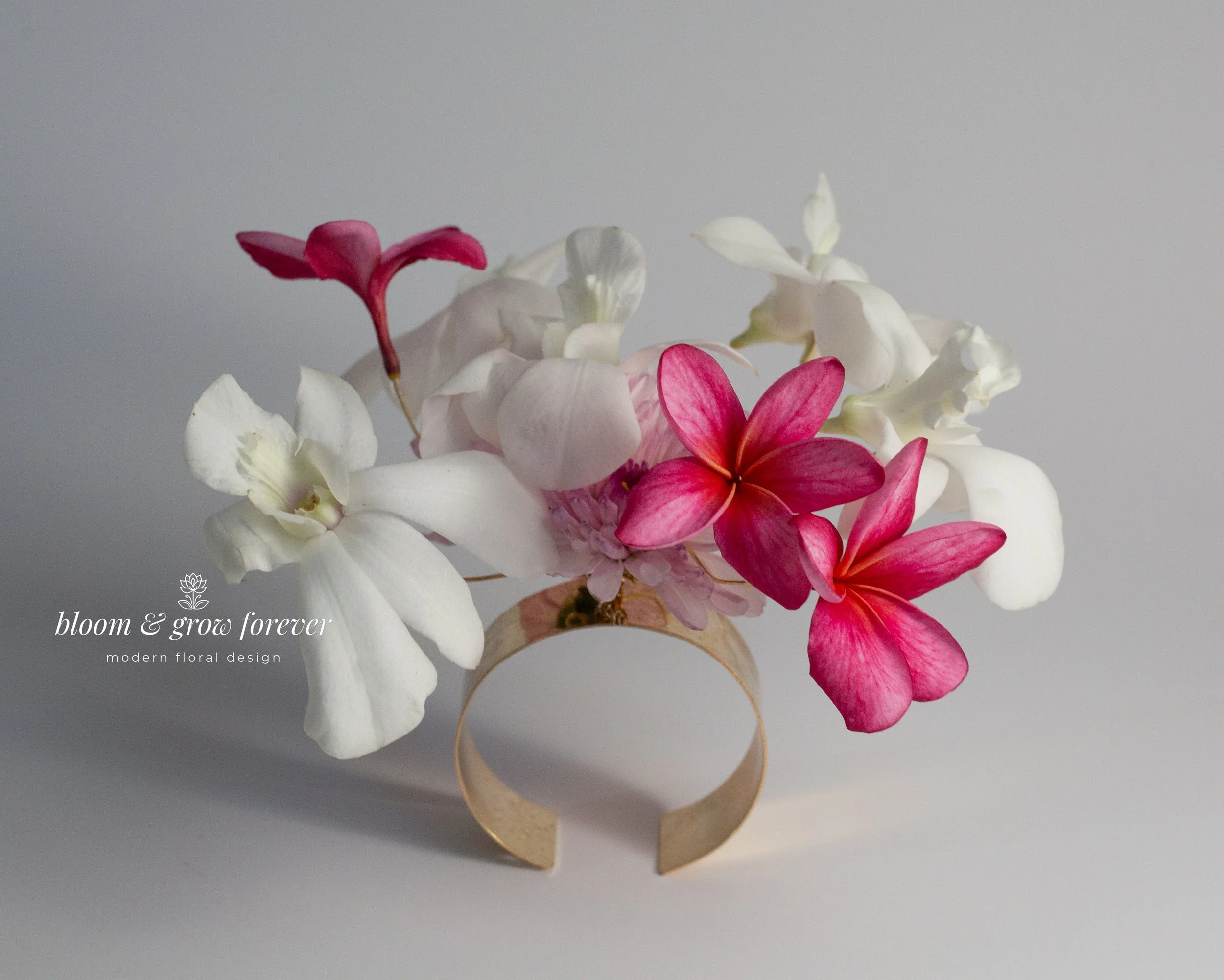 fresh flower corsage wristlet floral