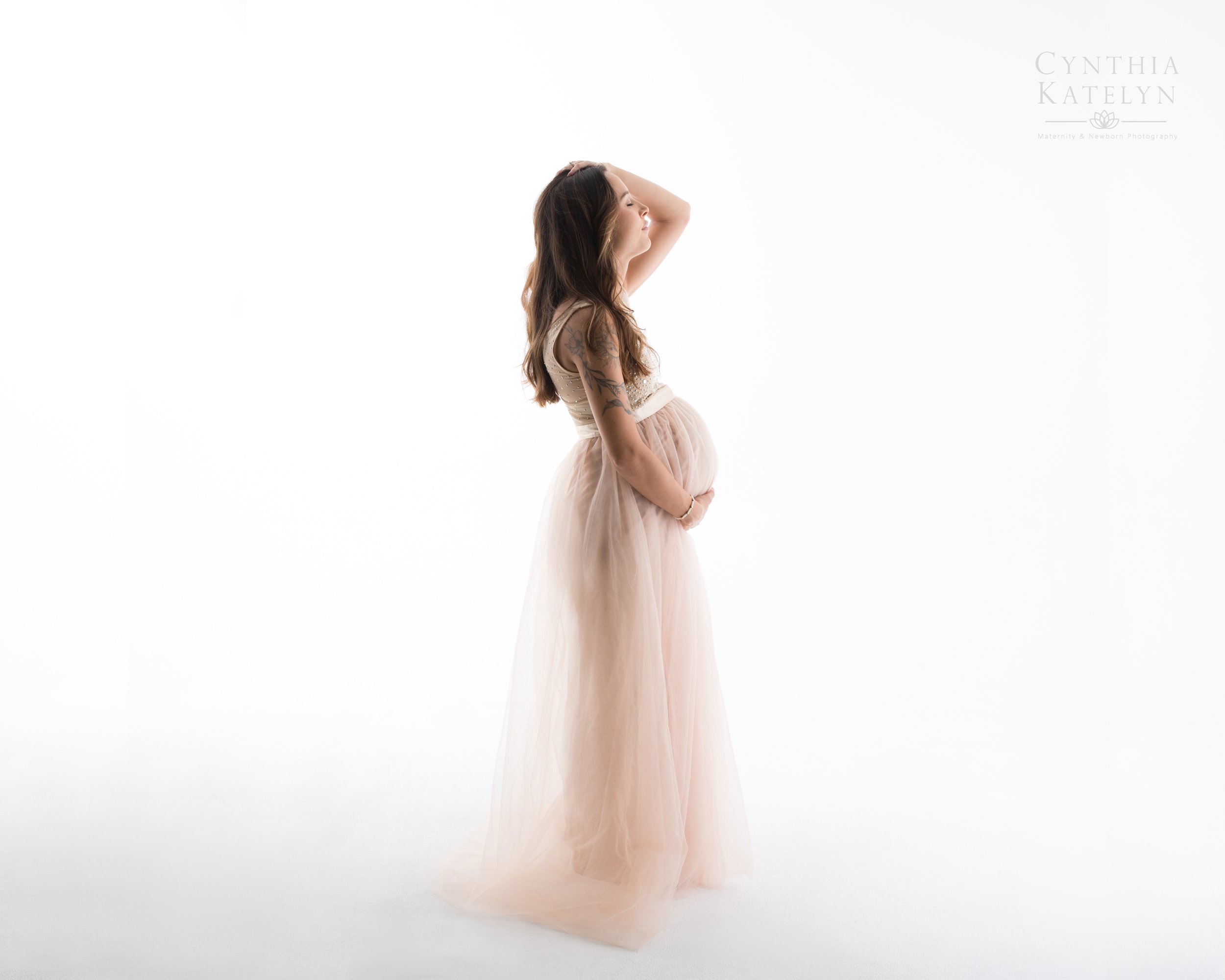 Cynthia Katelyn Temecula Murrieta Menifee Newborn Maternity Baby photographer photography photoshoot dress gown long studio feather angel wings Orange Riverside San Diego CA client closet