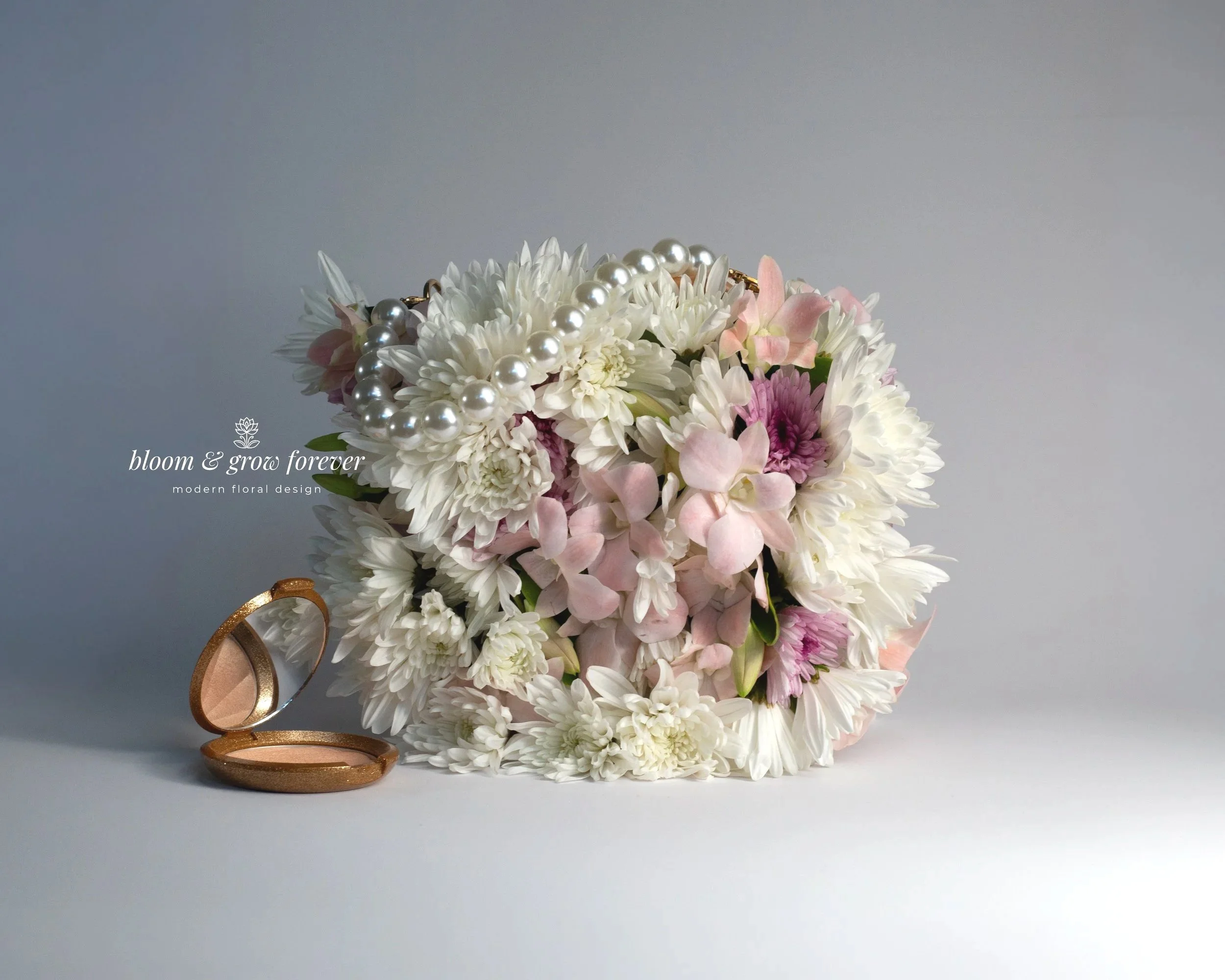 fresh flower purse