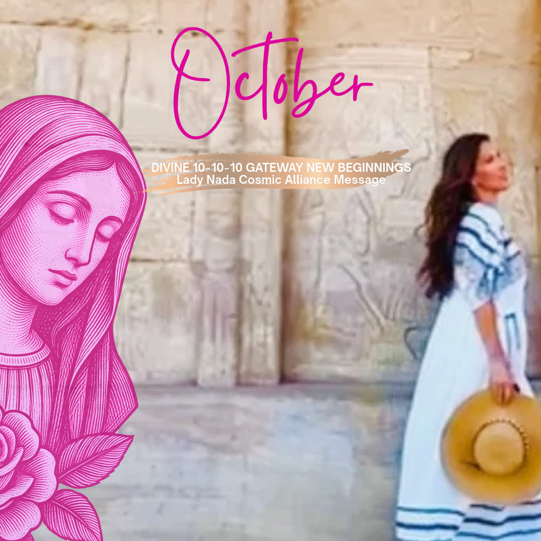 DIVINE 10~10~10 GATEWAY NEW BEGINNINGS ~Lady Nada Cosmic Alliance Message