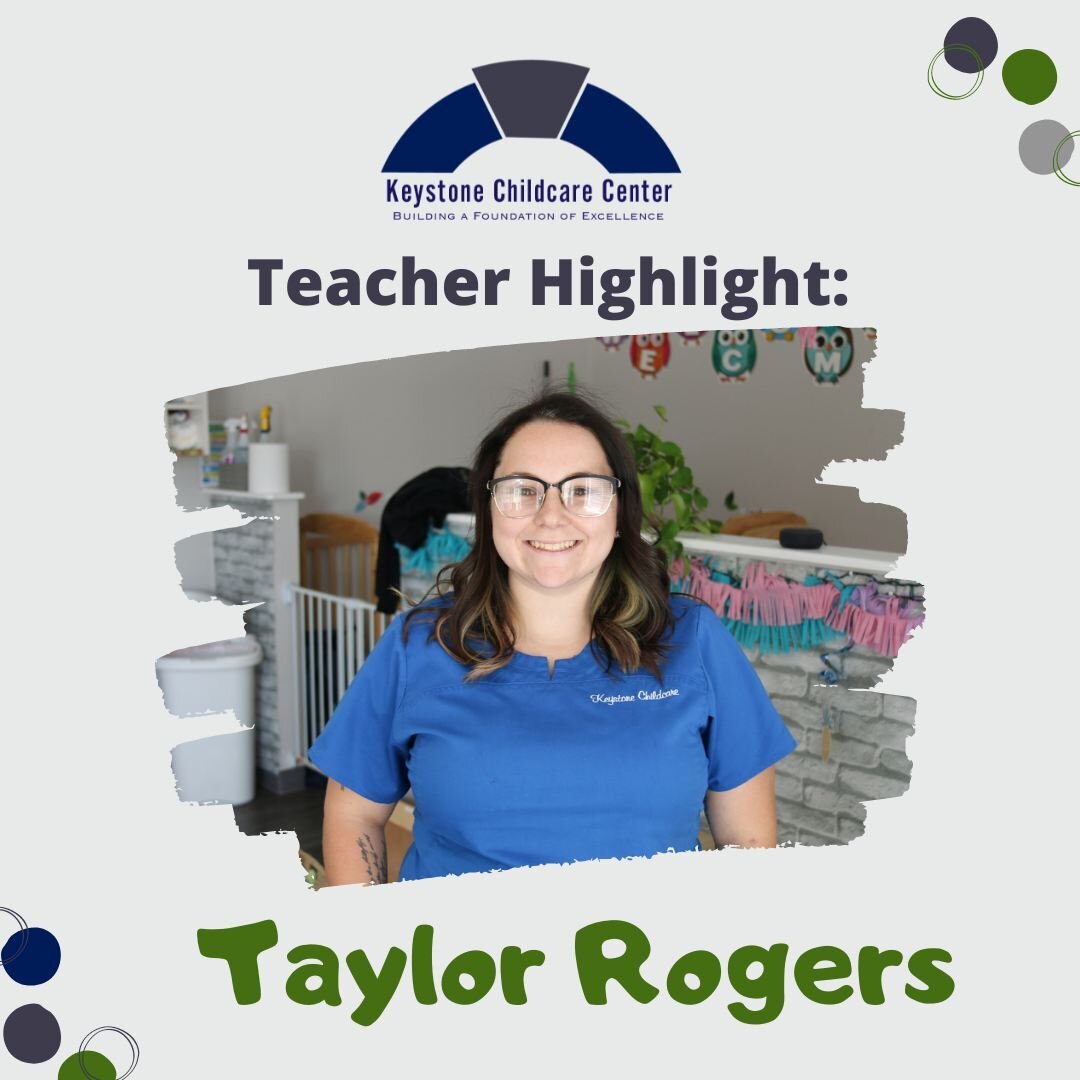 TEACHER HIGHLIGHT: Miss Taylor Rogers ⁠
⁠
Taylor is a toddler 2 co-lead educator. She is originally form Georgia and has been an educator for 5 1/2 years! Her favorite Bible verse is Isaiah 43:2⁠
⁠
⁠
#keystonechildcare #gallatintn #christianvalues #c