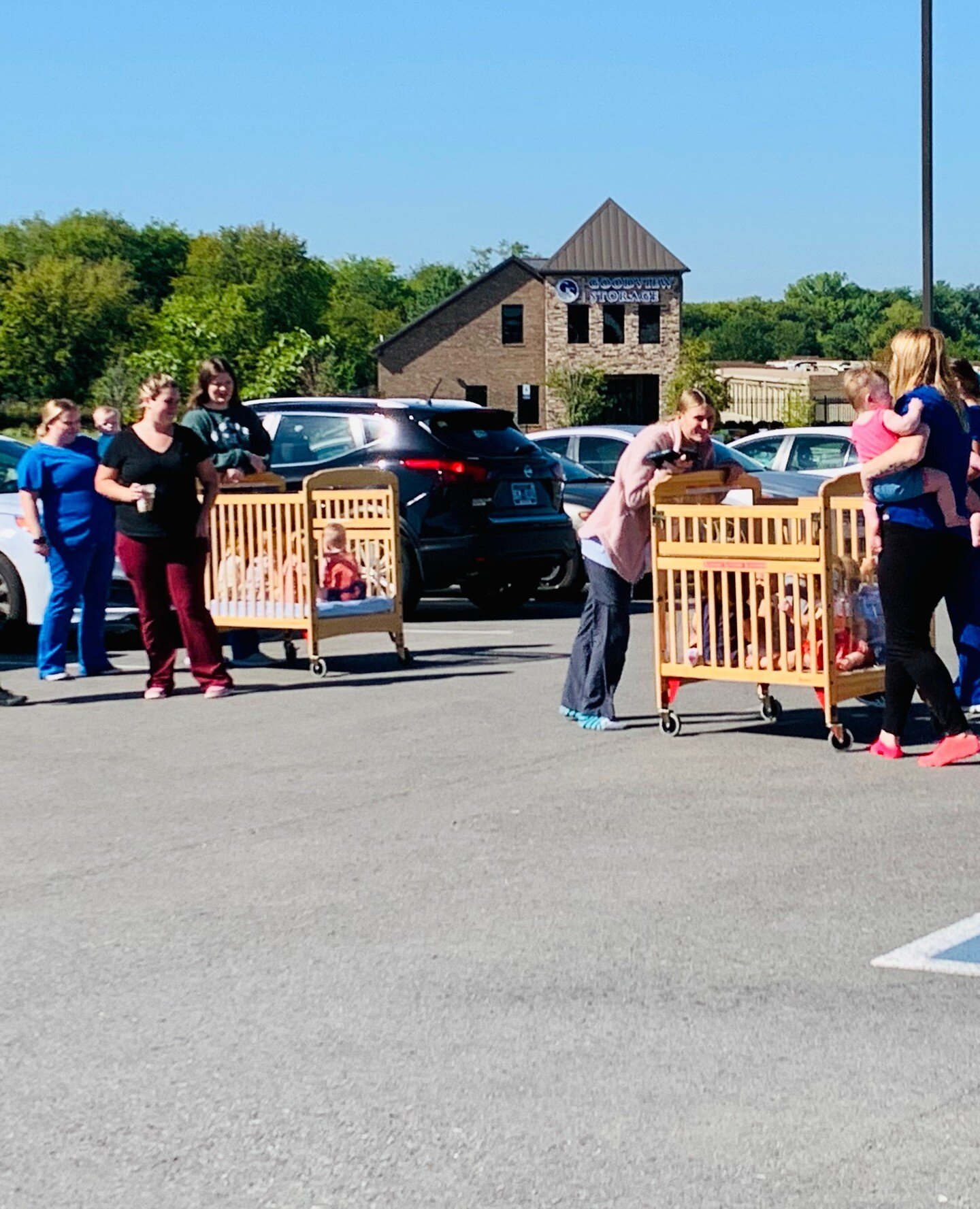Yesterday we had a fire drill!! Everyone did amazing. ⁠
⁠
Since we do these every month the children aren't afraid when they hear the alarm.  Shout out to our amazing teachers for keeping the children together, safe, AND entertained! ❤️