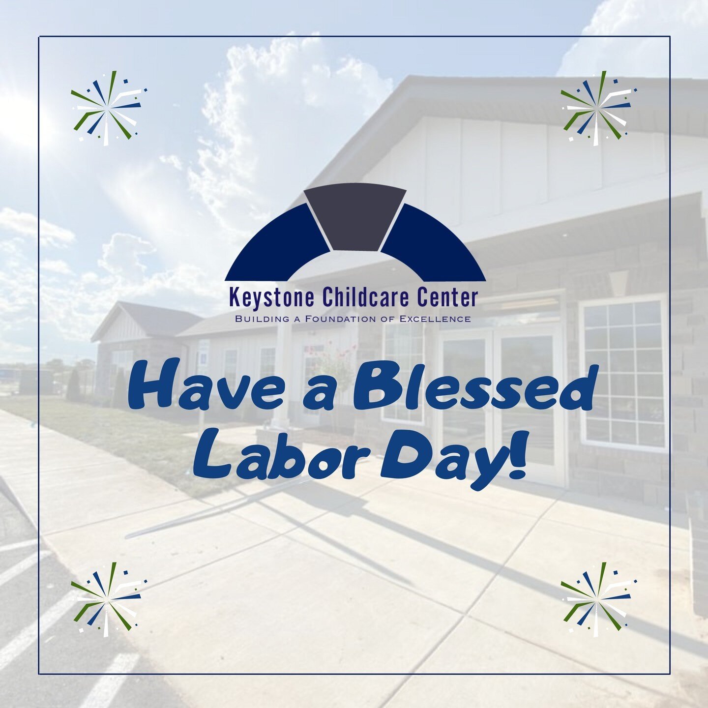 Have a blessed Labor Day 💙