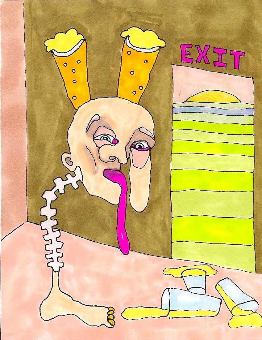 5 of Cups
Pen and Marker on Paper
4 x 5.5"
2010