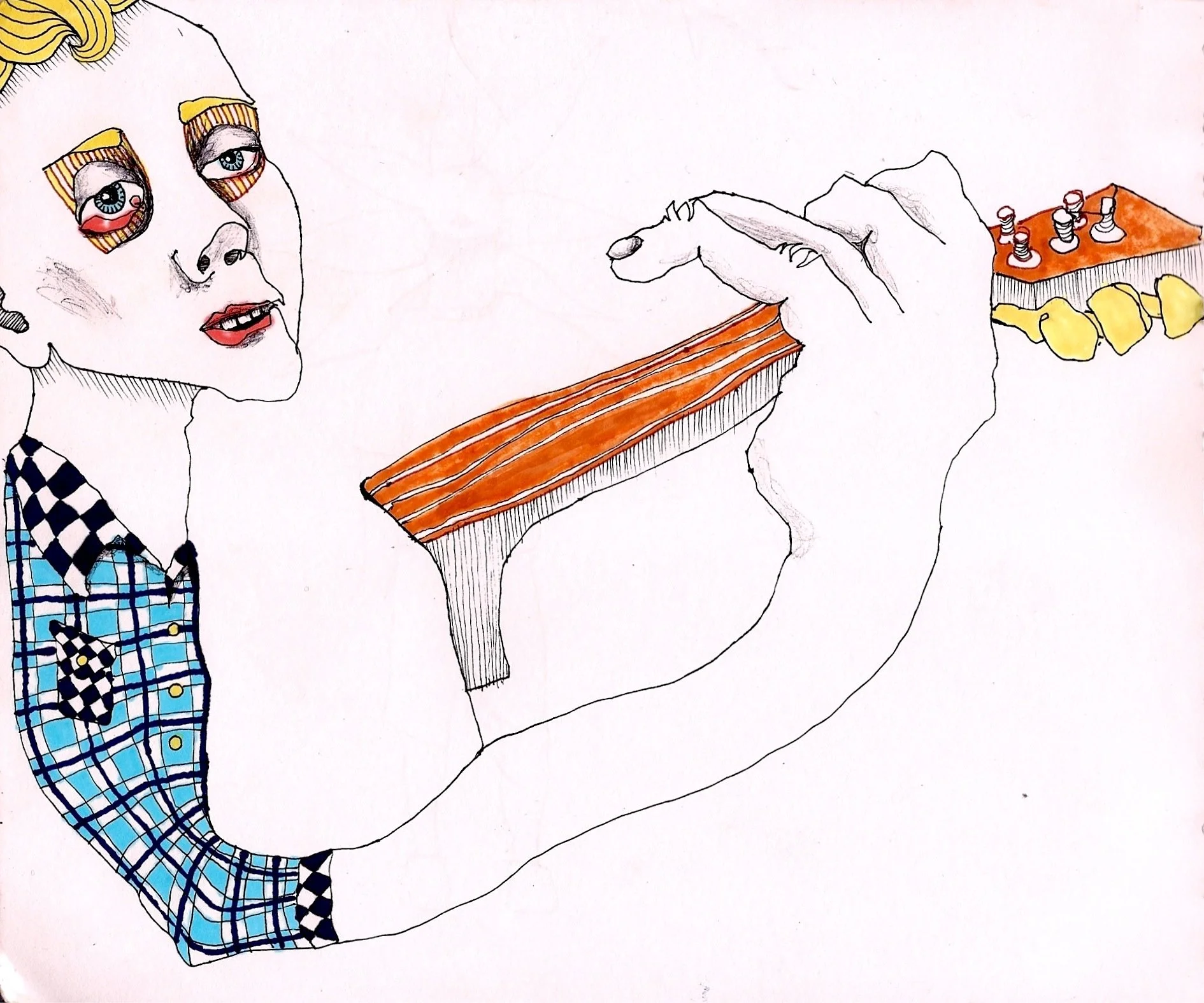Joey
Pen and Marker on Paper
2010
