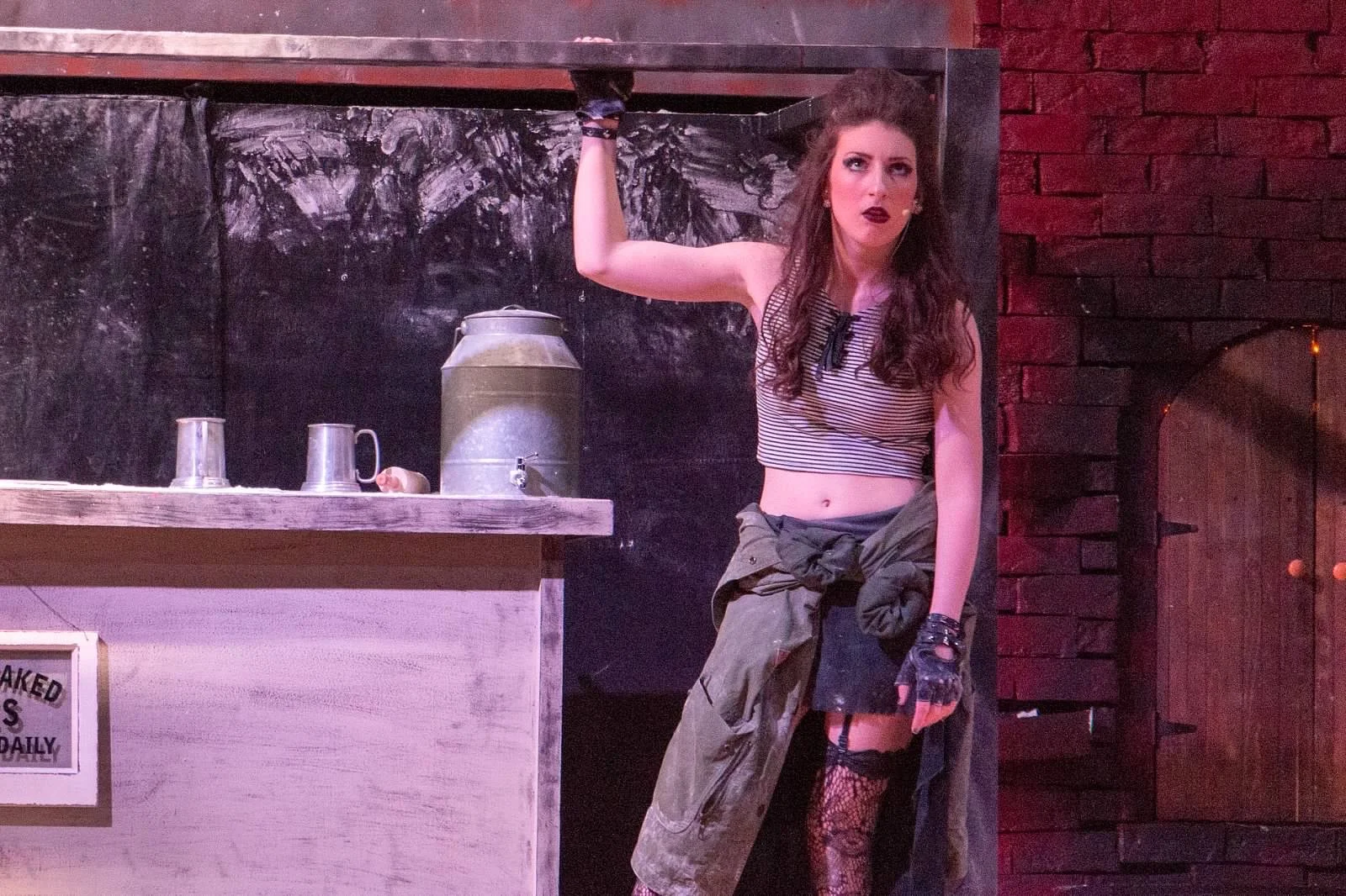 Mrs. Lovett in "SWEENEY TODD"