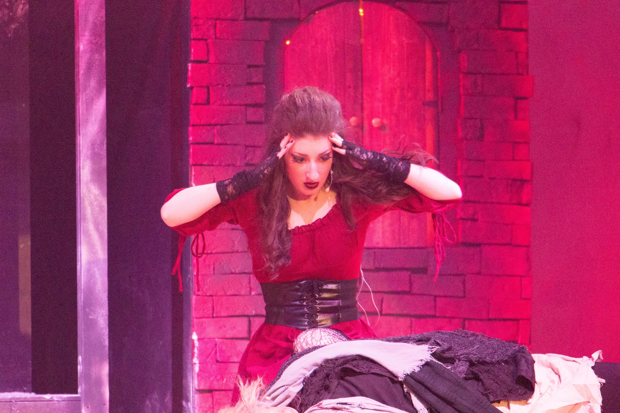 Mrs. Lovett in "SWEENEY TODD"