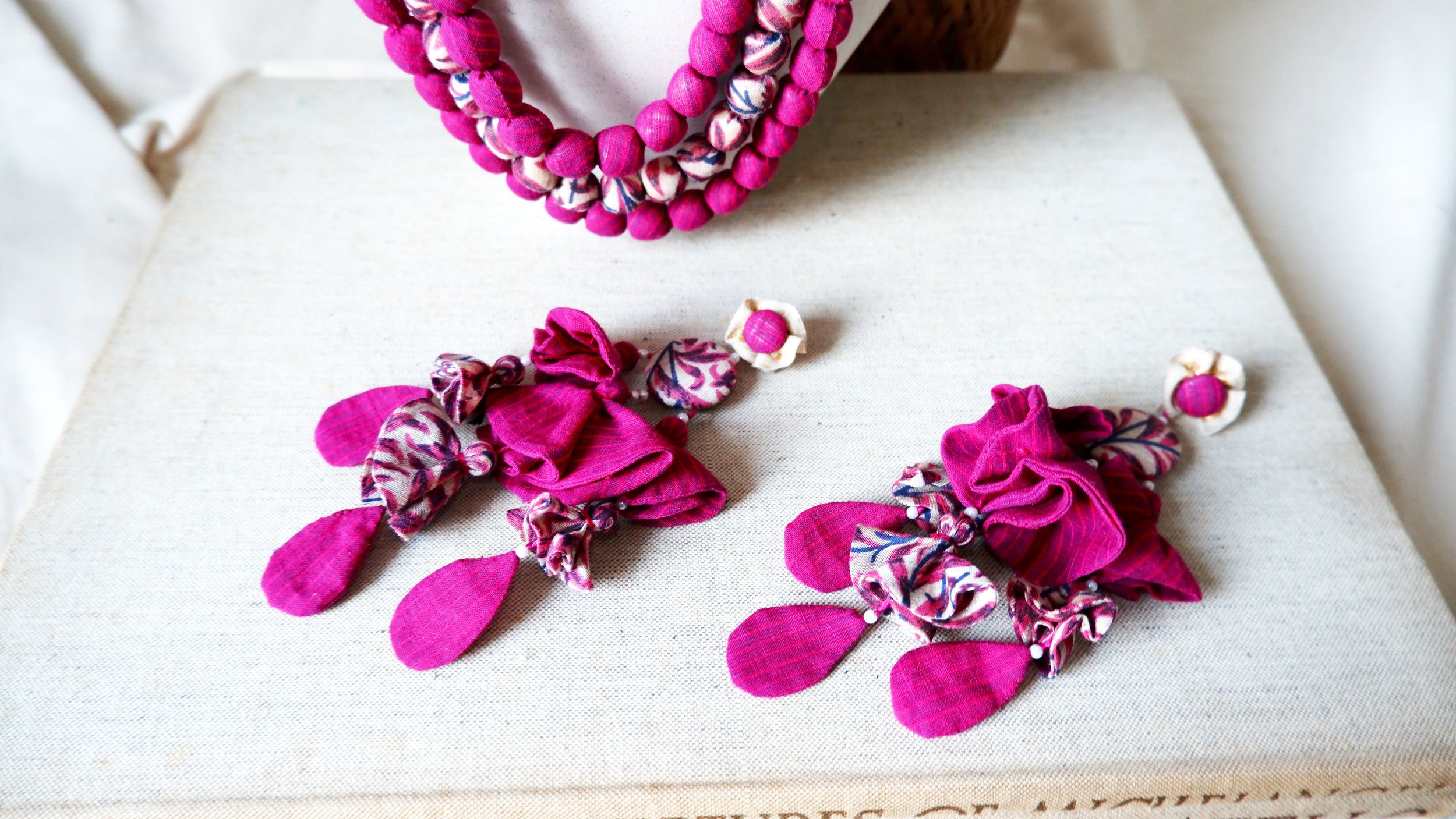 Dian danglers shot with matching pink 3 string neckpiece .jpg