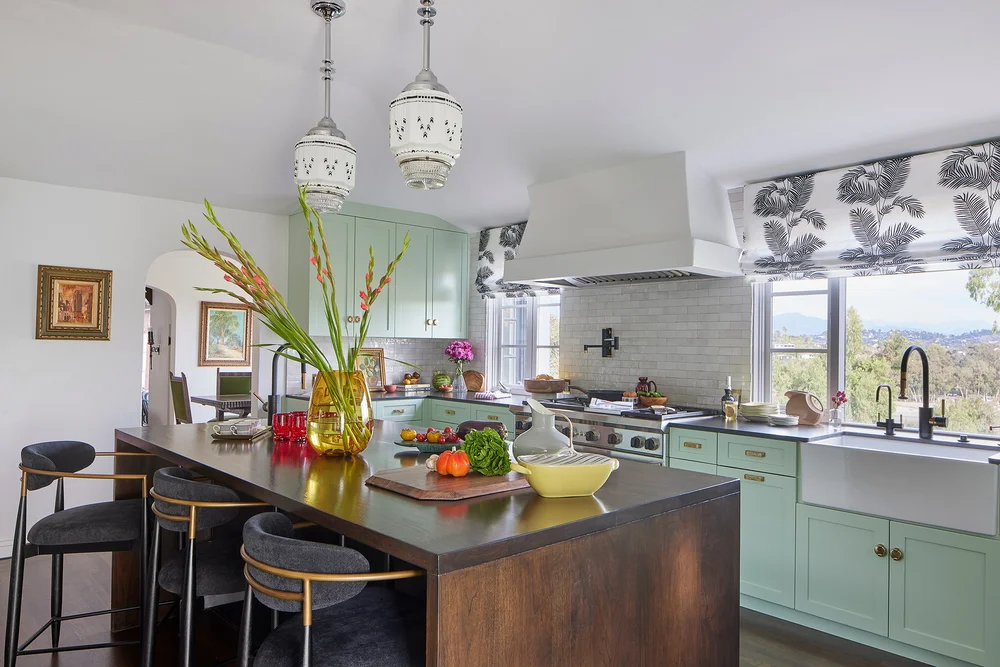 Silver Lake Spanish Revival — Black Lacquer Design | Endless interior ...