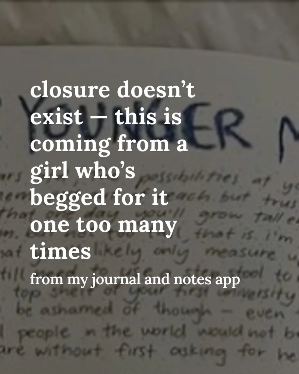 first substack blog post! 

I&rsquo;ve always admired artists especially female artists who are able to articulate their feelings in a way that&rsquo;s universally understood and felt amongst so many, and I&rsquo;ve also always been terrified to do t