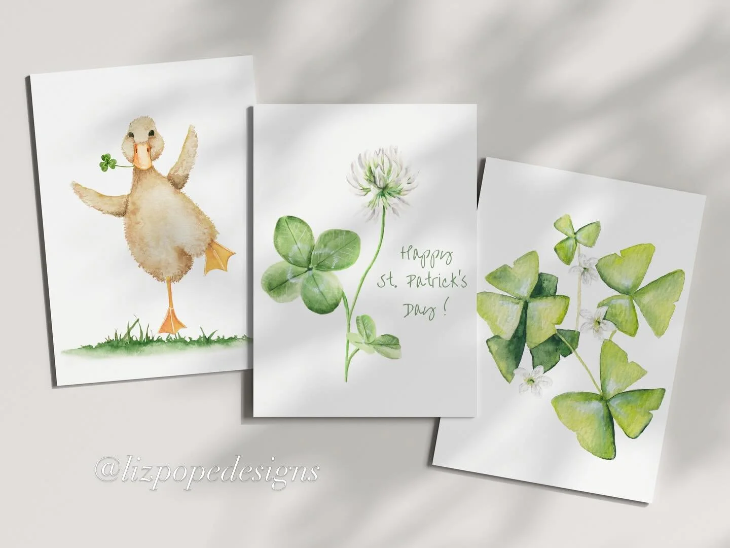 🍀 A little luck, a little love, and a lot of Irish charm. ☘️ Our watercolor St. Patrick&rsquo;s Day cards are the sweetest way to wish someone a Happy St. Paddy&rsquo;s Day &mdash; but you&rsquo;ll want to order SOON to make sure they arrive in time