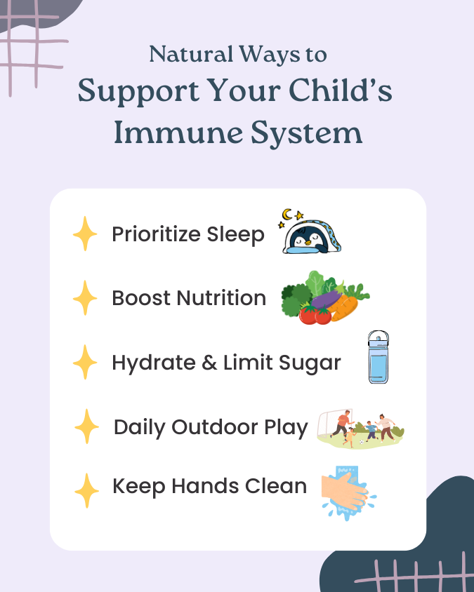 Natural Ways to Support Your Child’s Immune System During Cold &amp; Flu Season