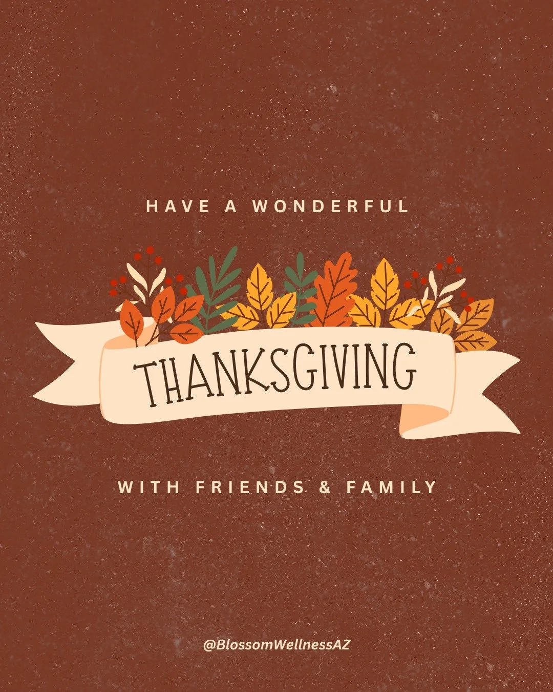 We&rsquo;re deeply grateful for this community and for every opportunity to walk alongside you in healing. Supporting adults and children alike on their wellness journeys is truly a joy and an honor. Wishing you all a Thanksgiving filled with rest, w