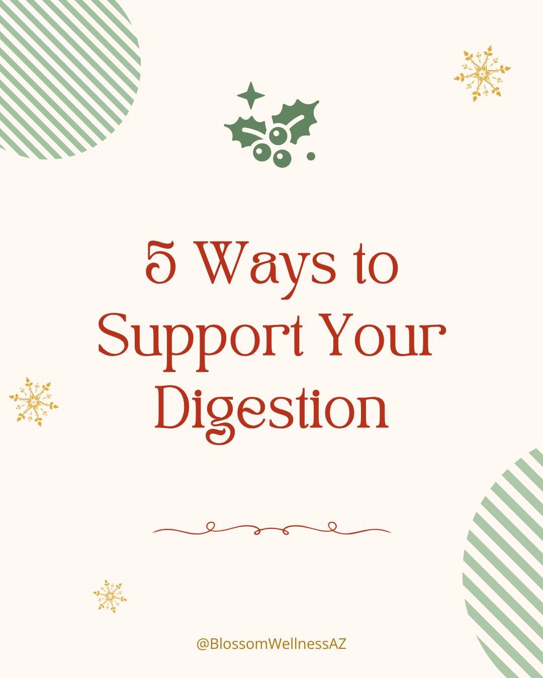 Enjoying the holidays doesn&rsquo;t have to be at the expense of your health. It&rsquo;s easy to overindulge on the delights of the season, but there are plenty of ways to keep your gut online so you feel happy and energized all month long. Utilize t