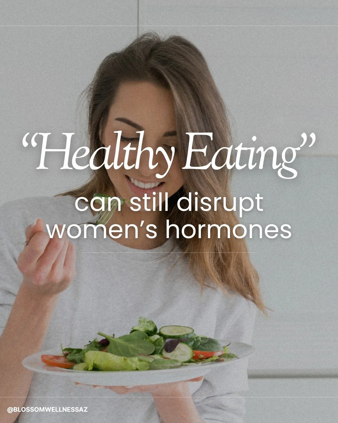 &ldquo;Healthy eating&rdquo; shouldn&rsquo;t make you feel exhausted.  But for many women, it does.

Here&rsquo;s why 👇

When we chronically undereat, skip meals, or fear carbohydrates, the body doesn&rsquo;t see &ldquo;discipline.&rdquo;
 It sees s
