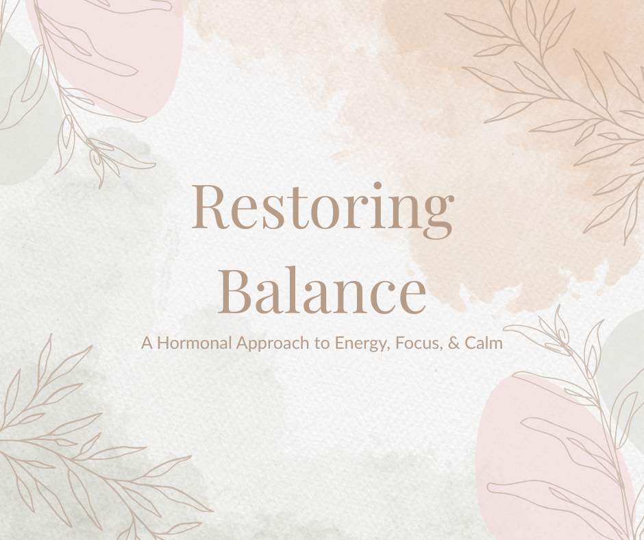 Restoring Balance